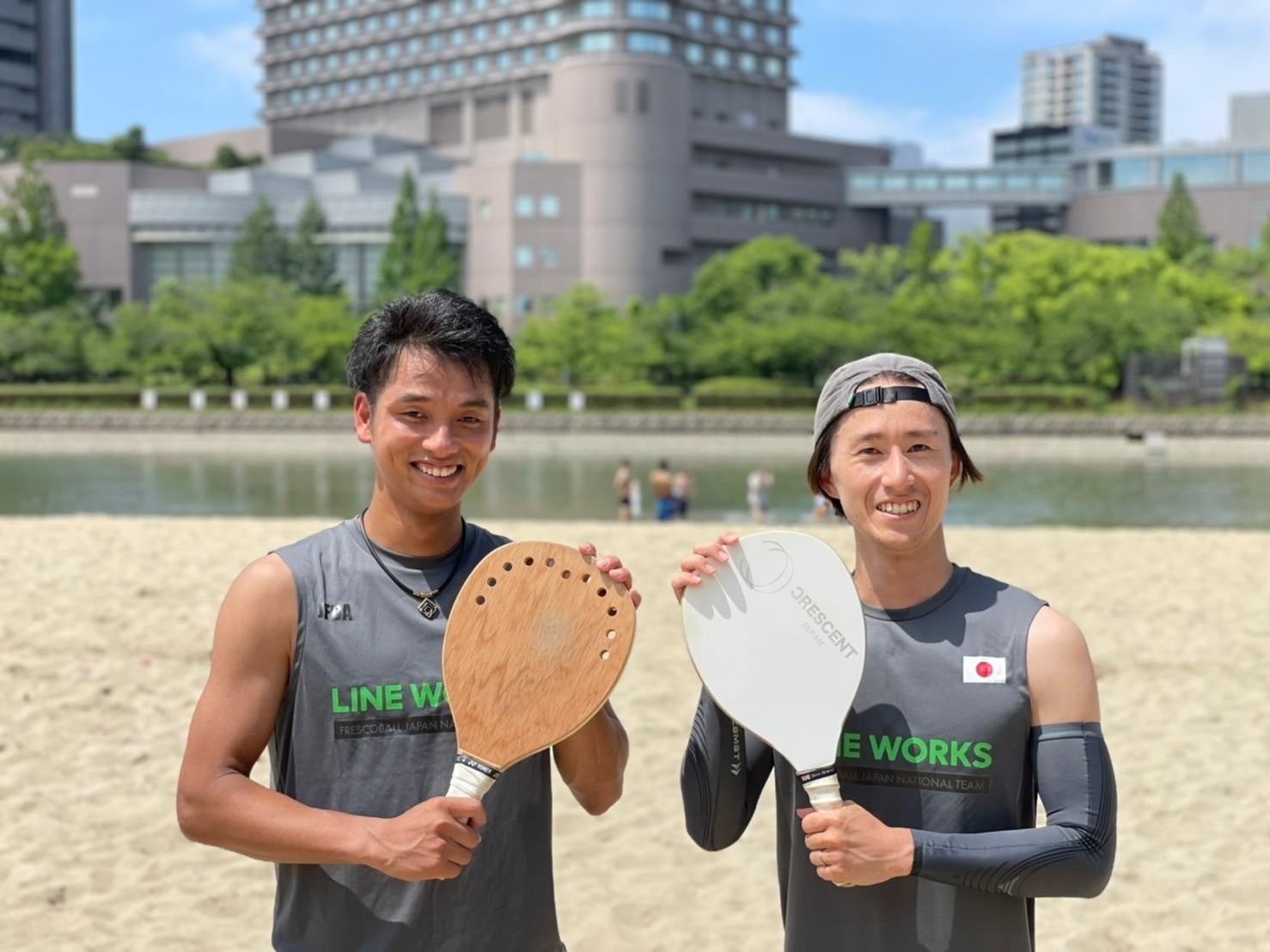 左：岸田直也選手　右：松井芳寛選手