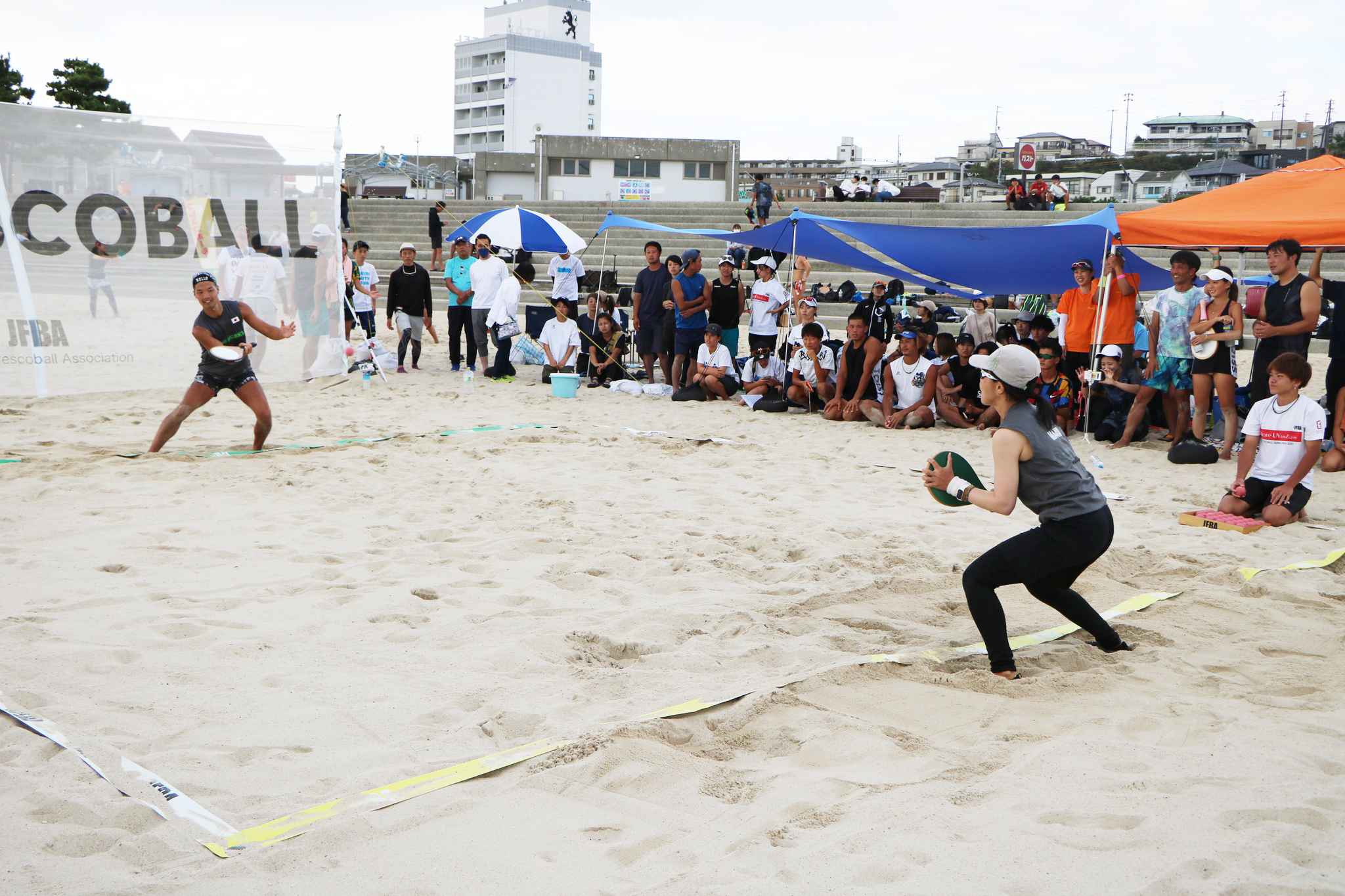 前哨戦オオクラカップで優勝した外山＆落合ペア
