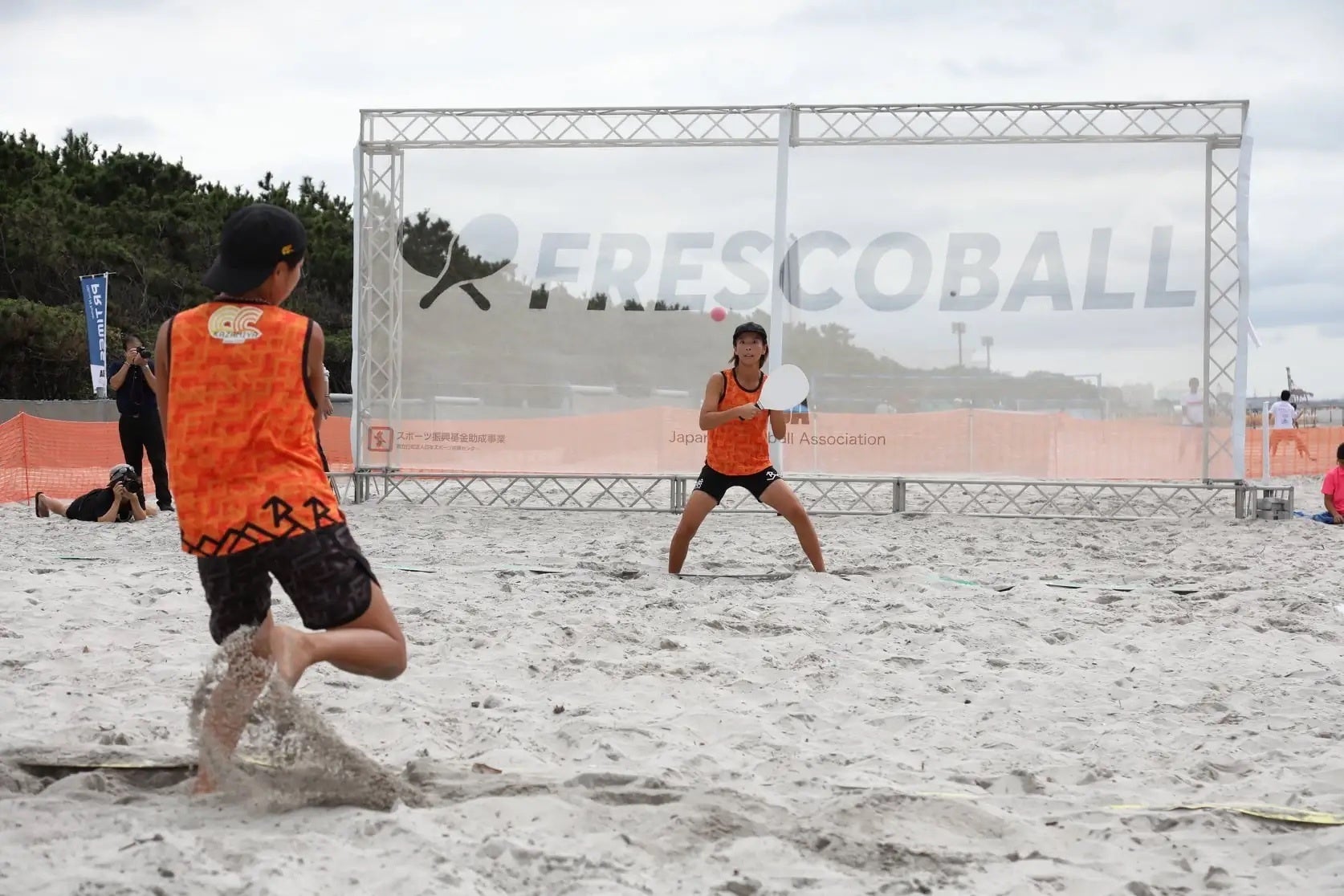 昨年ジャパンオープン女王に輝いた宮山＆風味ペア