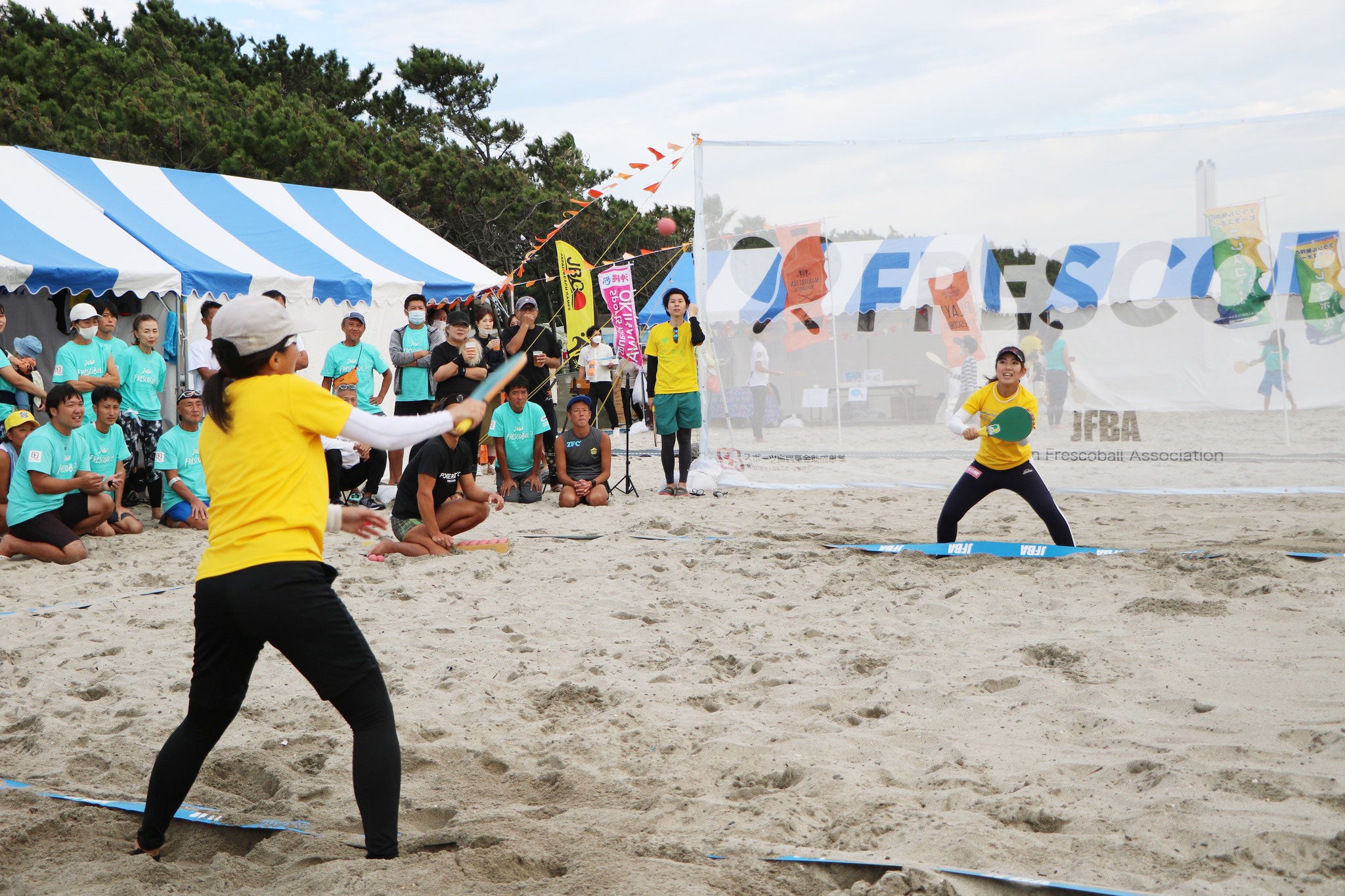 ペアが打ちやすいところに返す「思いやり」が勝利のカギ