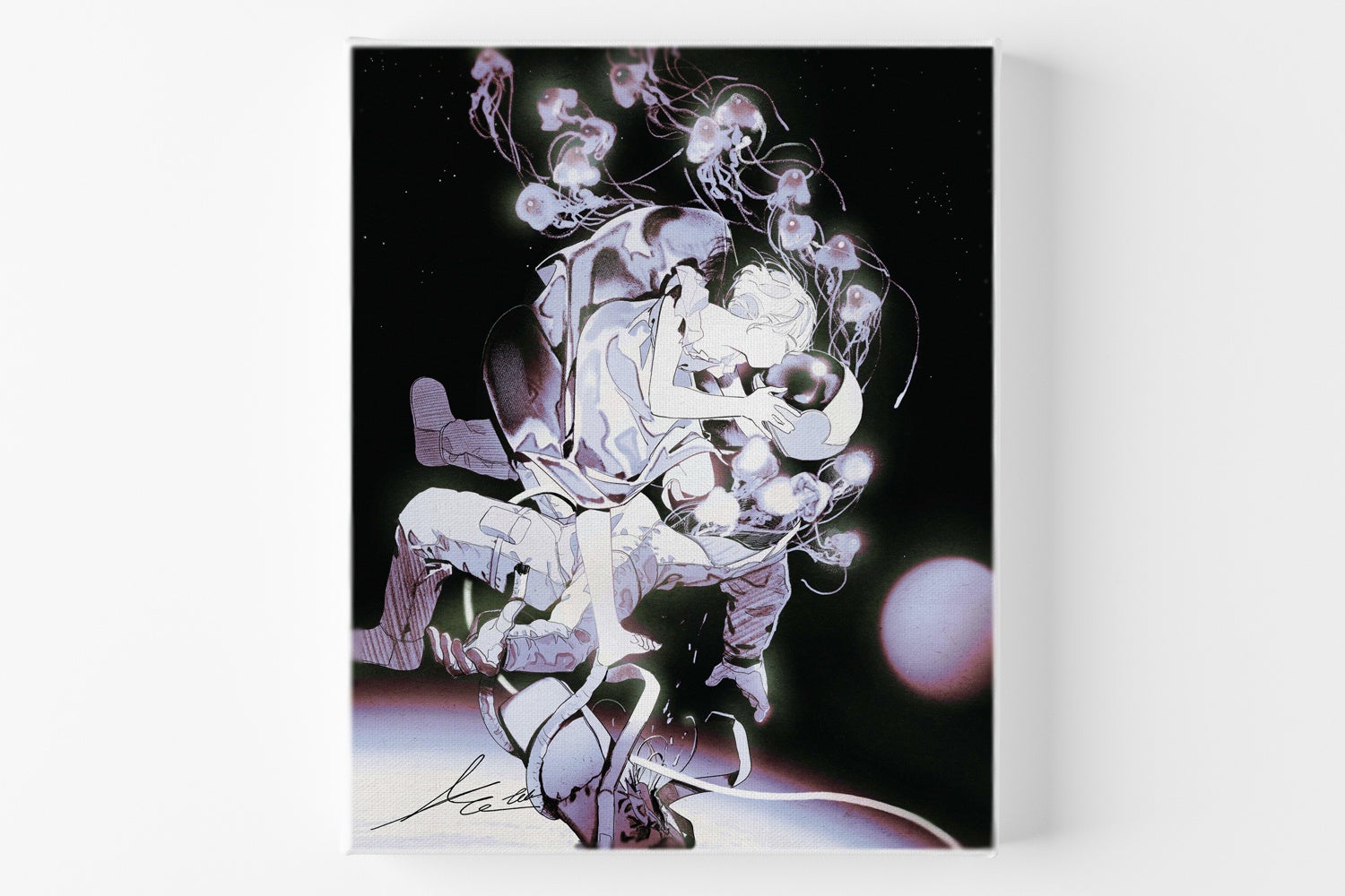 ノミネート作家キャンバスアート　サンプル