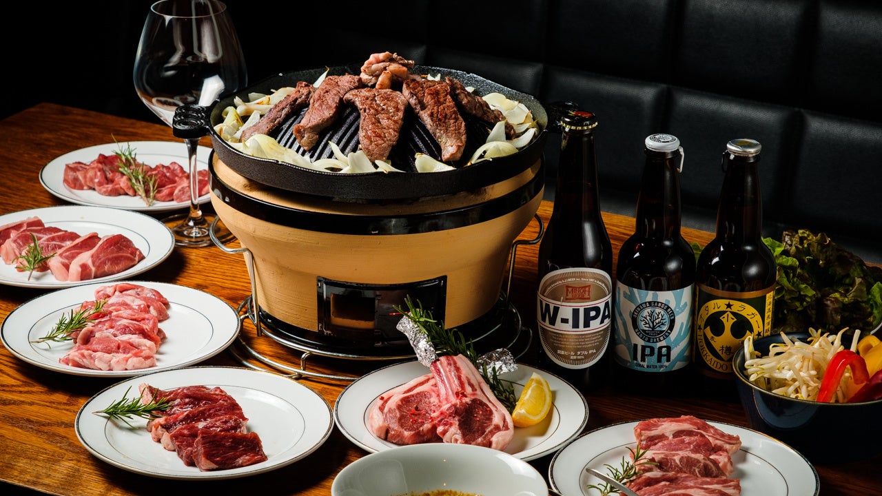 【9月限定】4種の羊肉がジンギスカンで食べ放題に!?『4種の羊肉!ジンギスカンコース』全10品 2,980円!!麻布十番『Carnism(カーニズム)』にて期間限定で開催
