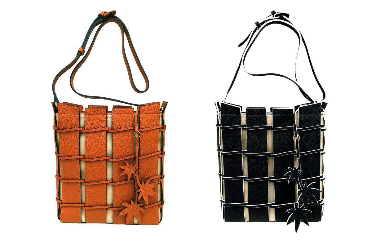 Shrink ZIMA Pochette　TAN.BLACK