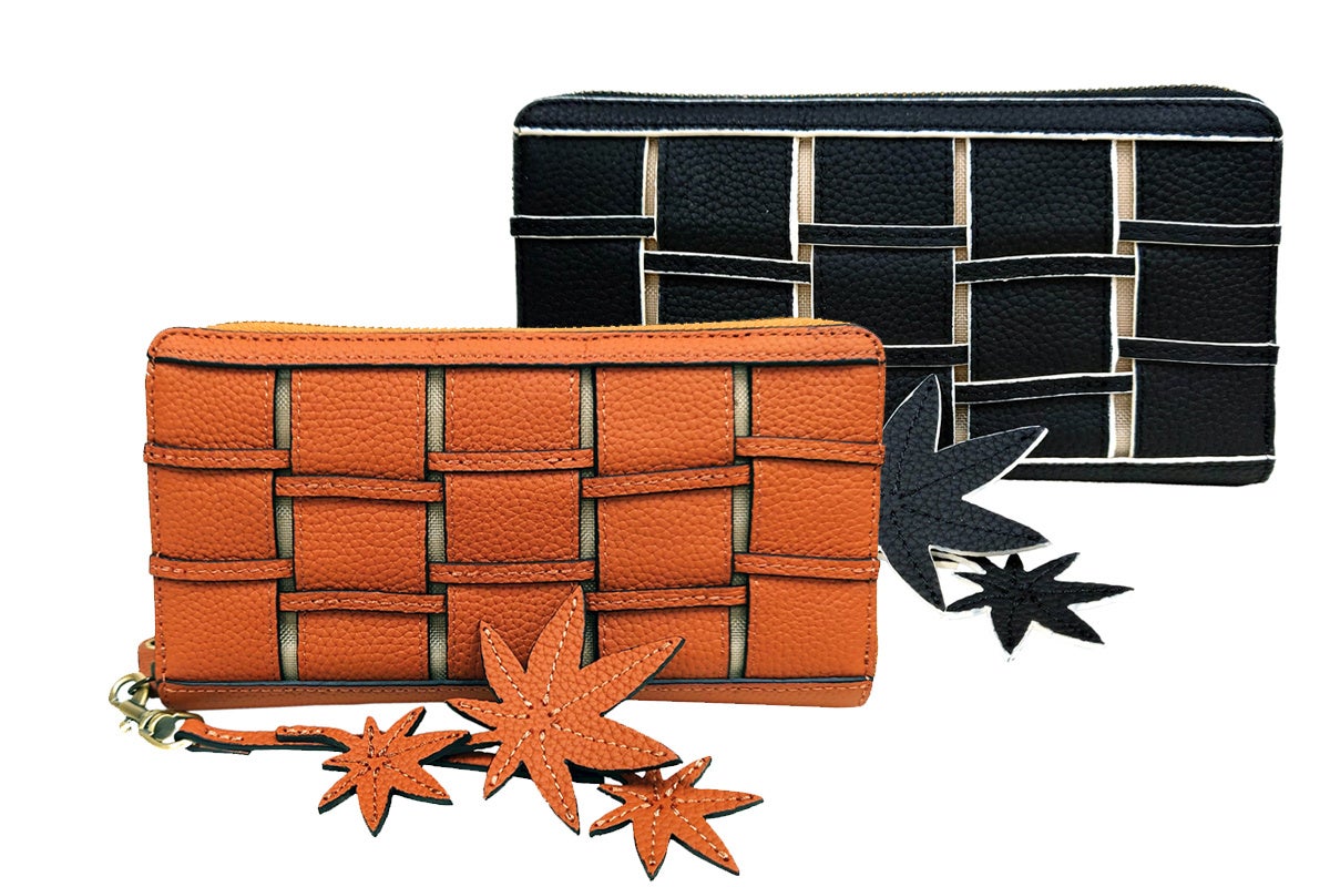 Shrink ZIMA Wallet Tan Black