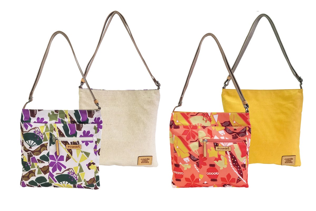 Puzzle Sacoche Ivory.Orange