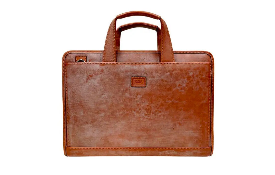 Alba Tutto Bloom Editors Bag COGNAC