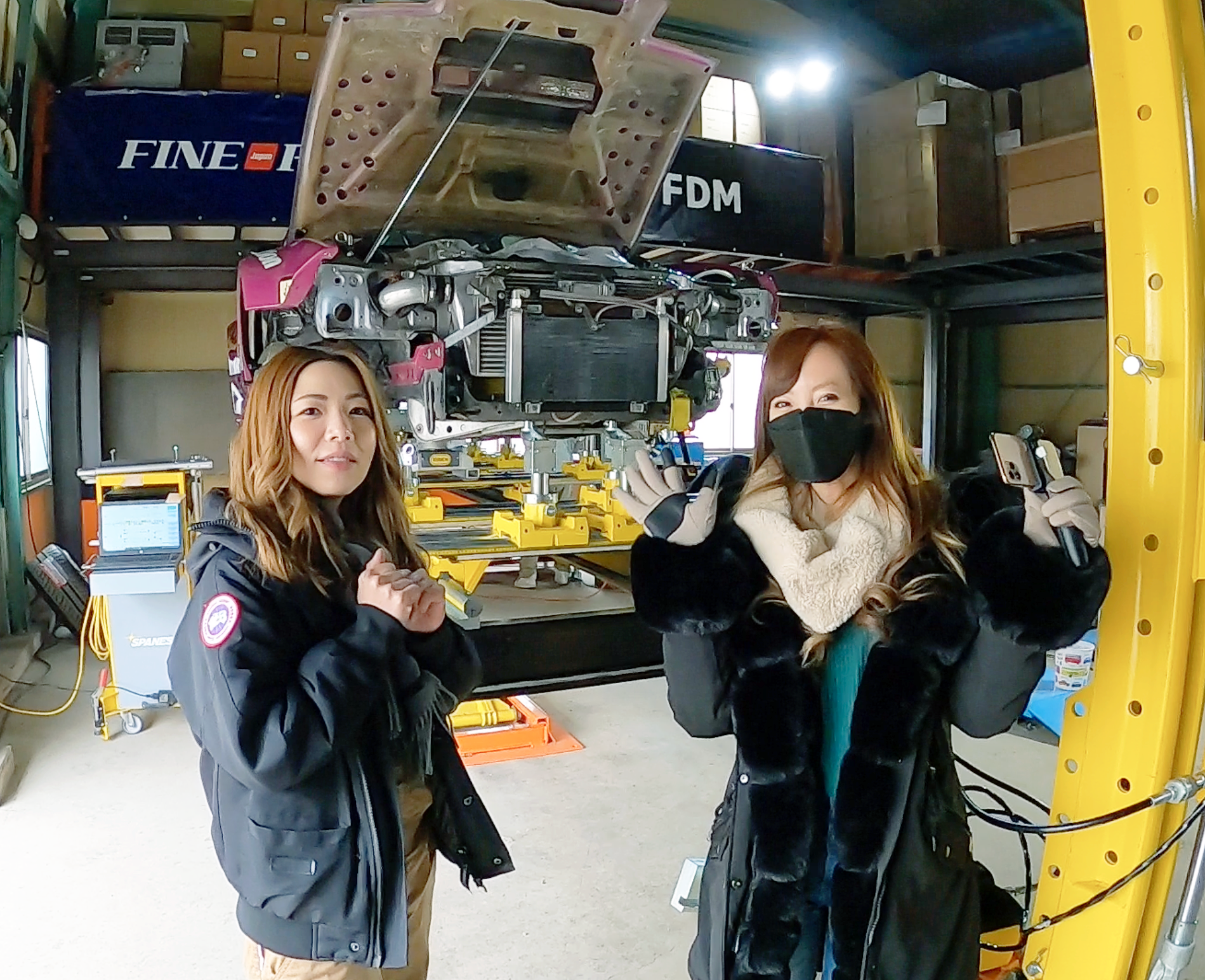 「あつまれメカニック塾」メカドルゆき × ドリフトドライバー 粟野如月（あわのきさらぎ）