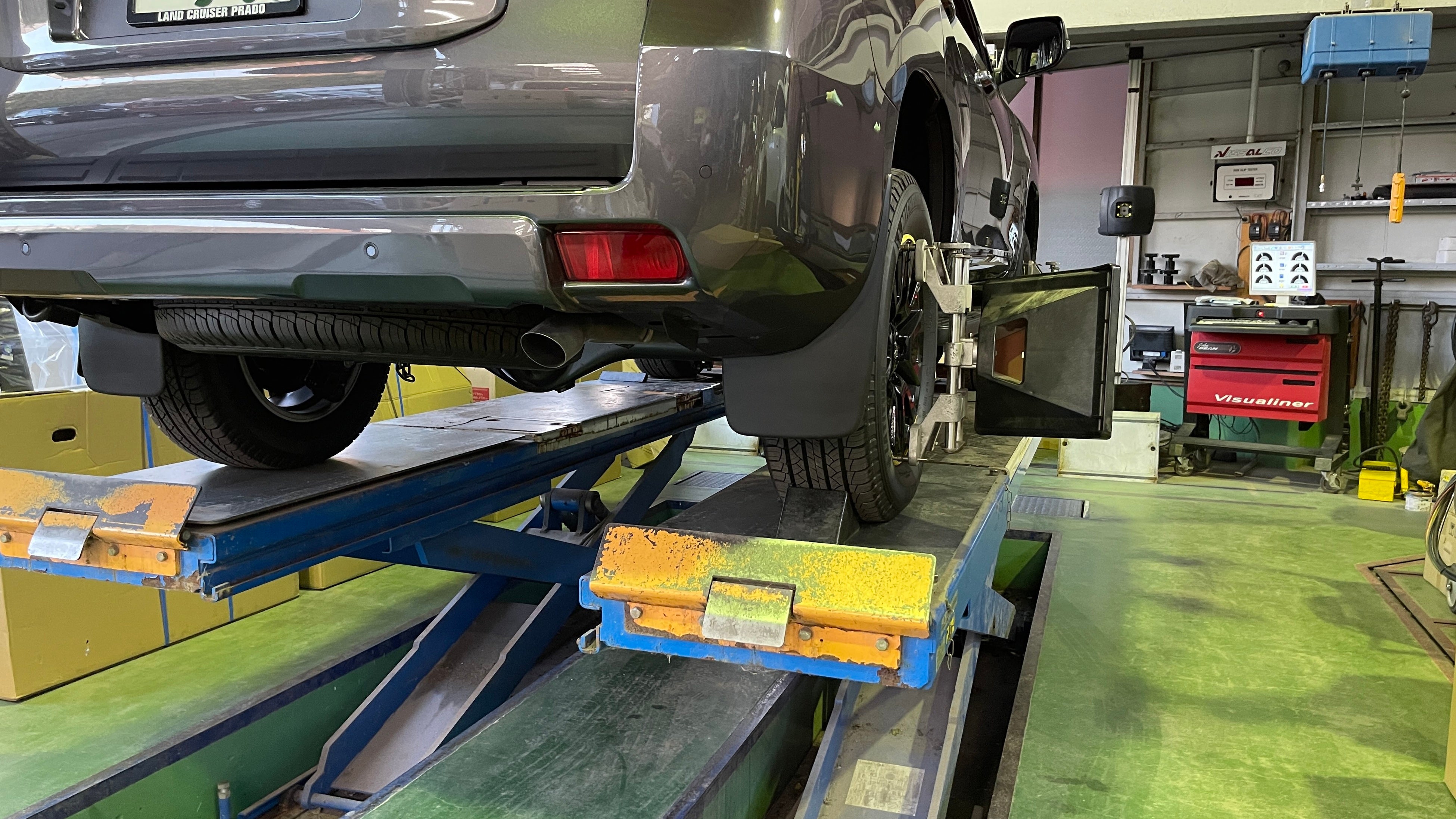 中古 ジョンビーン 4輪ホイールアライメントテスター