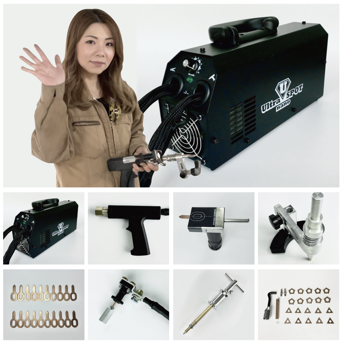 板金 加工 小型 電動 スタッド溶接機 自動車 修理 100V ピン1000本などフルセット ガンタイプ stud welder j 板金 加工 小型 電動 スタッド溶接機 自動車 修理 100V ピン1000本など