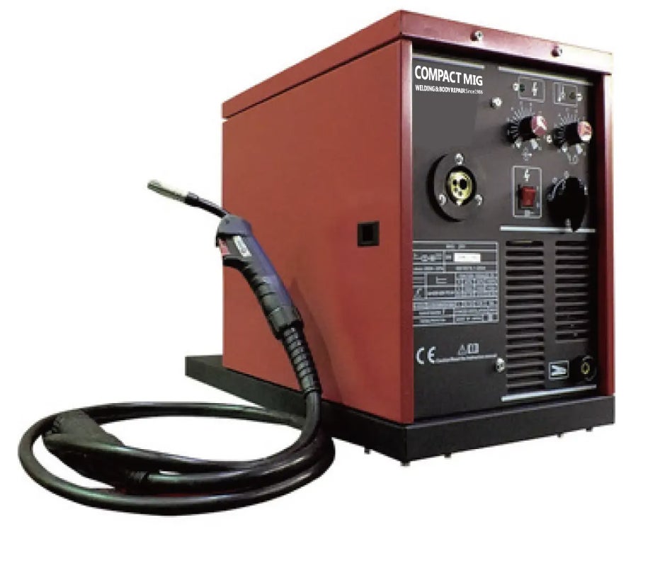 半自動溶接機「コンパクトミグ C201」 プロ向け 200V 板厚0.5~6.0mmまで溶接可 ビンツェルトーチ