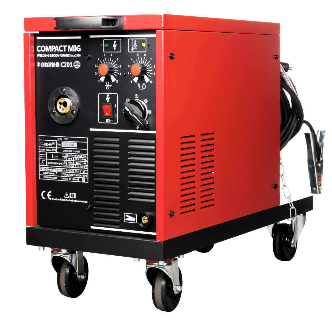 人気モデルの半自動溶接機「コンパクトミグ C201」