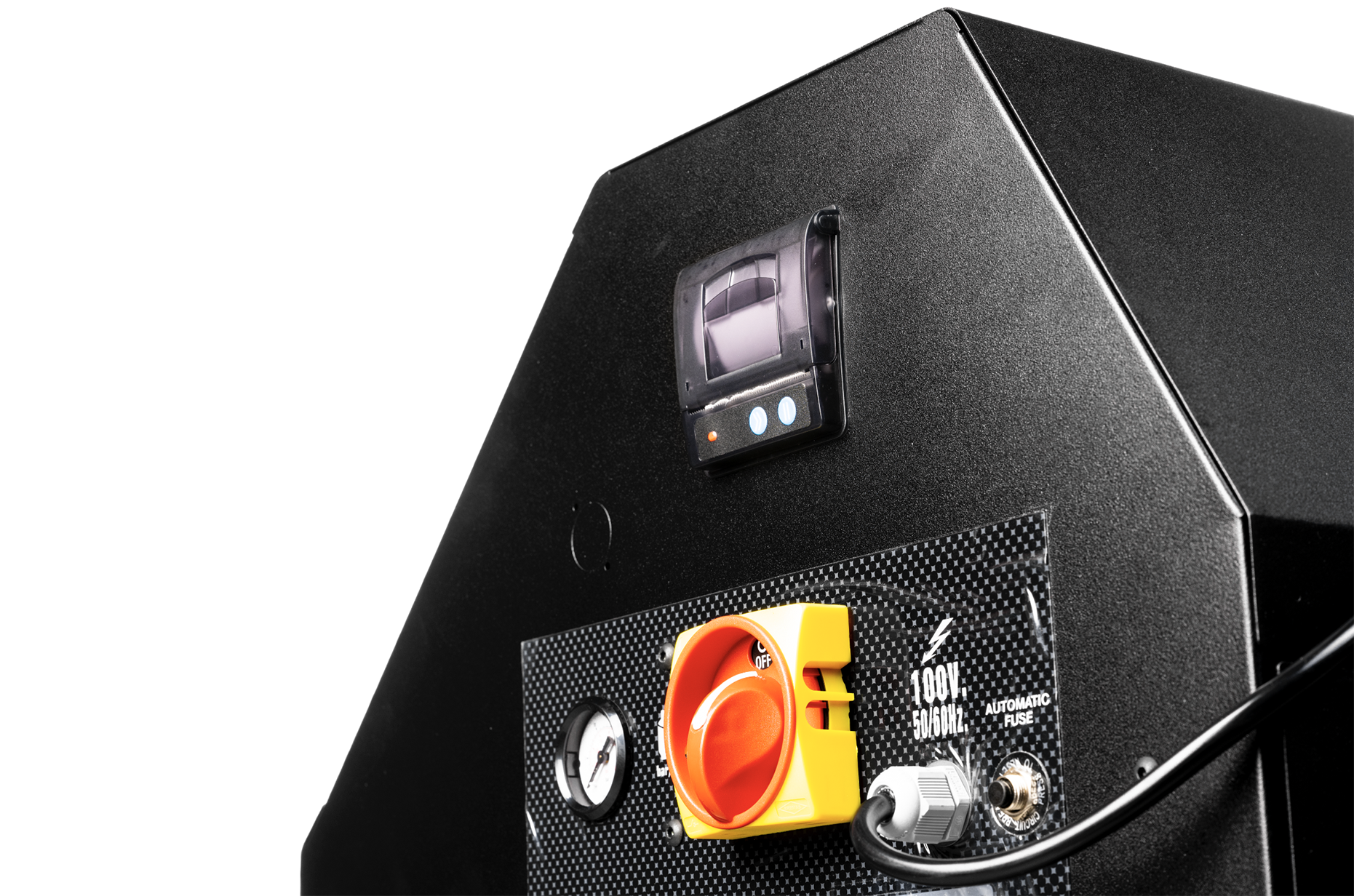 次世代ガスR-1234yf対応の全自動フロンガス回収再生装置 ACサービスステーションエフディエム フーバ NF34NP（R-1234yf・R-134a兼用）