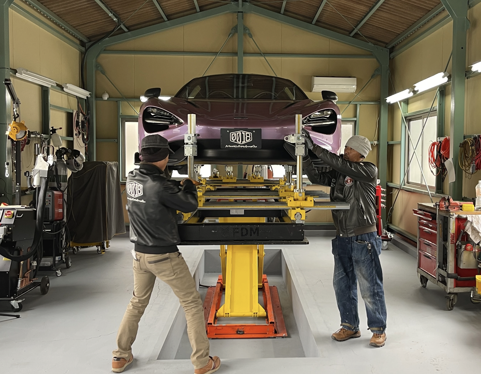 オールインワンのジグ修正・フレーム測定 × ホイールアライメント調整 × エーミングサポート