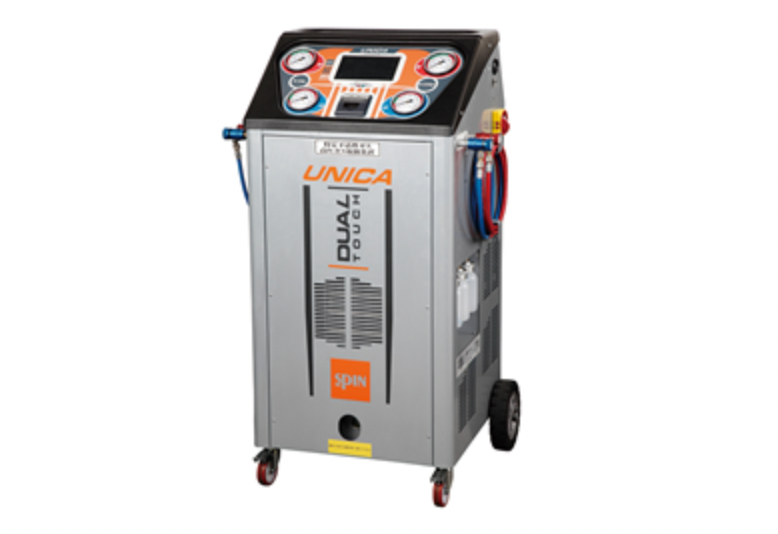 全自動フロンガス再生クリーニングマシーン OKクリマユニカ