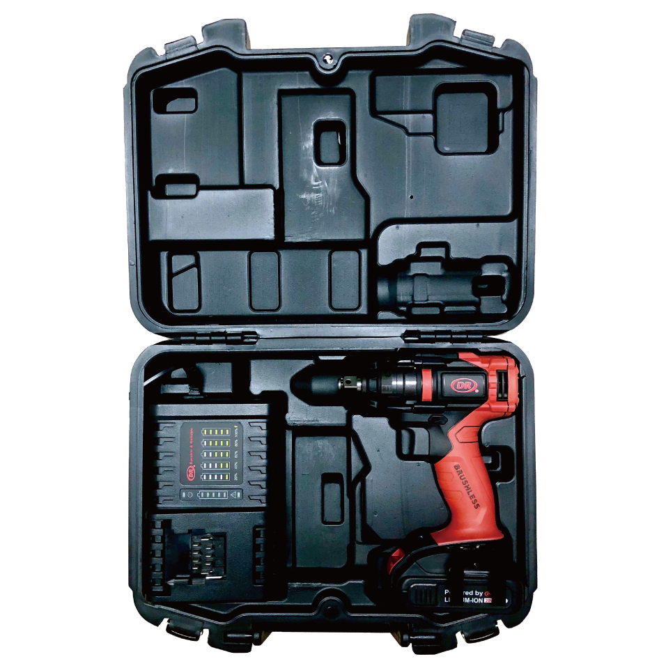 DR 12 コードレスインパクトレンチ（本体+バッテリー+ケース） [12.7mm  250N・m]