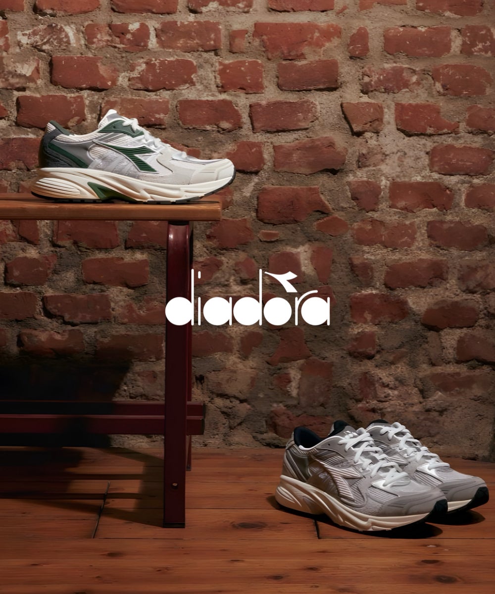 Diadora】 24FWコレクションをいち早く先行予約販売で発表 Diadora】 24FWコレクションをいち早く先行予約販売で発表