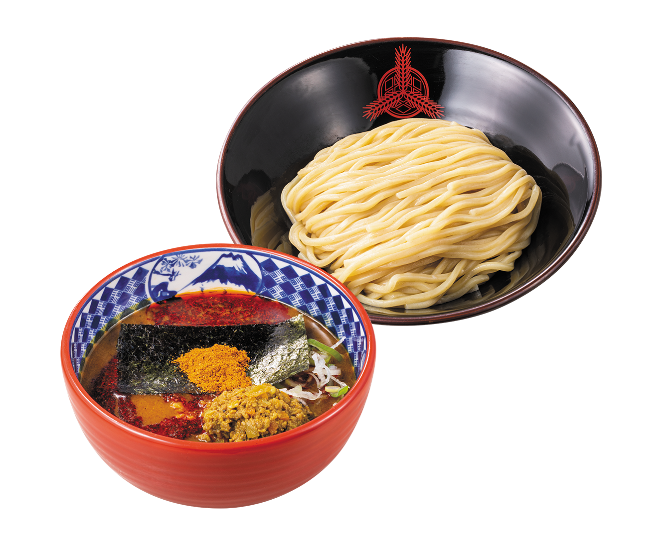 『灼熱カレーつけ麺」