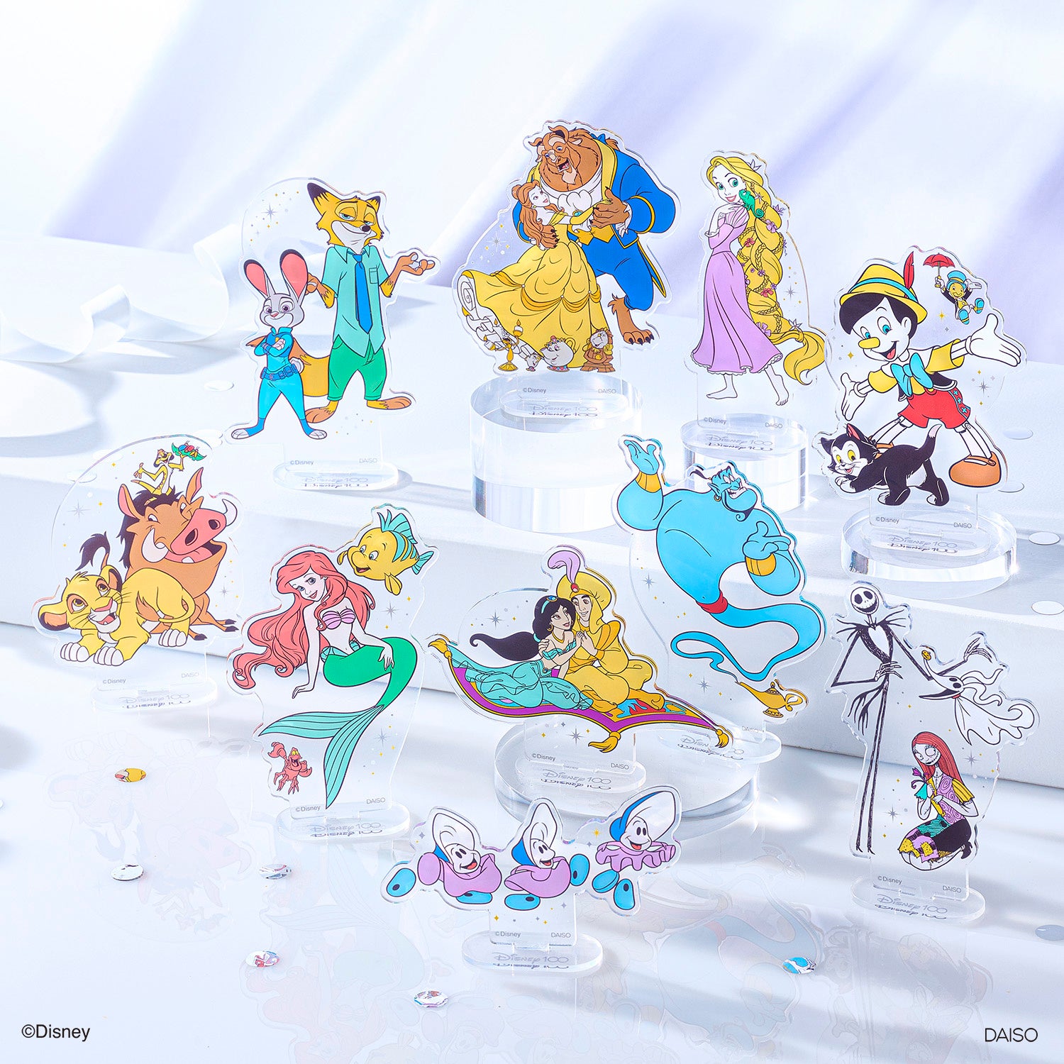 DAISO、ディズニー26作品から100キャラクターの商品を新発売