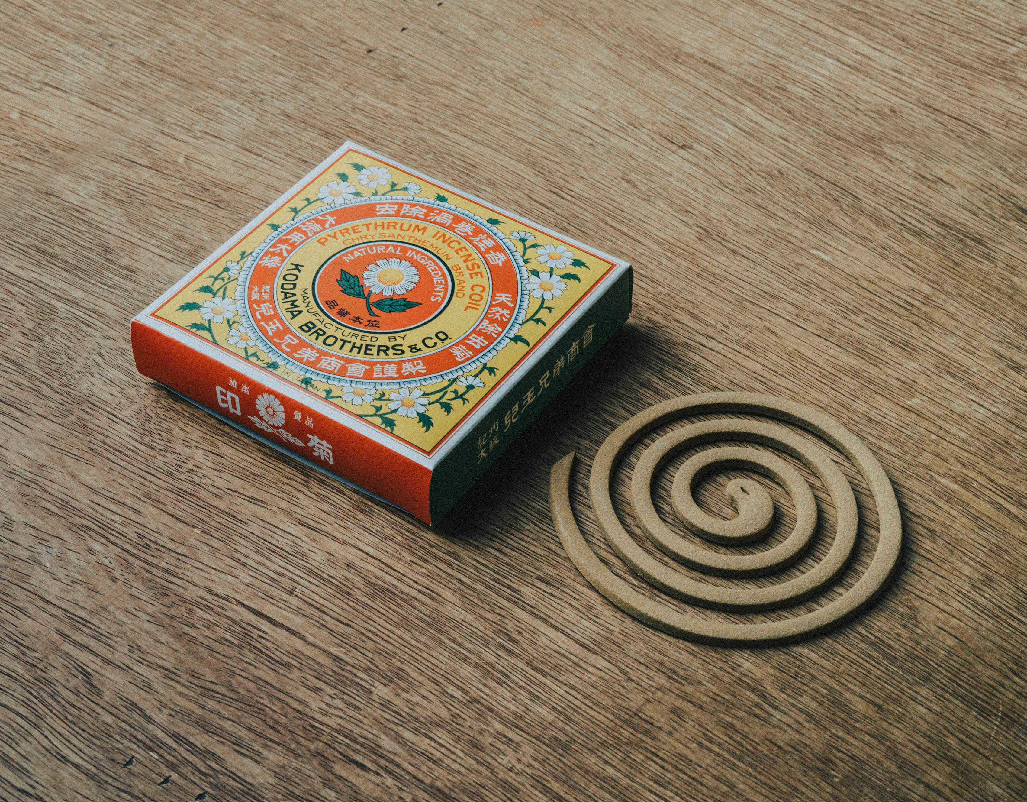 虫除け渦巻き煙香