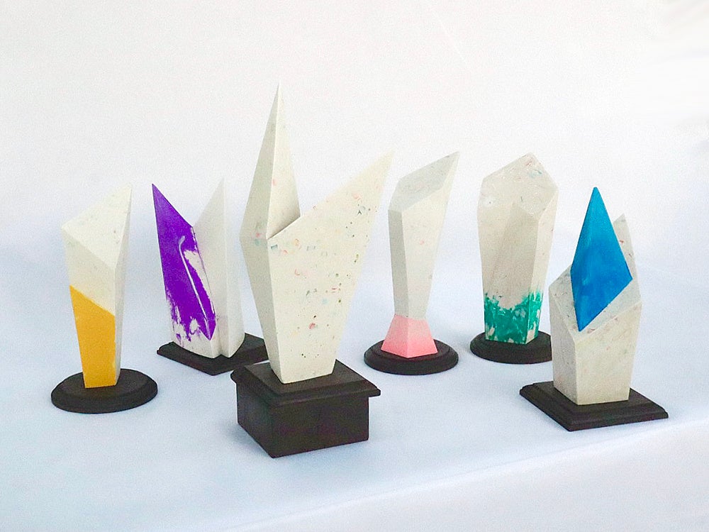 授与されたトロフィー