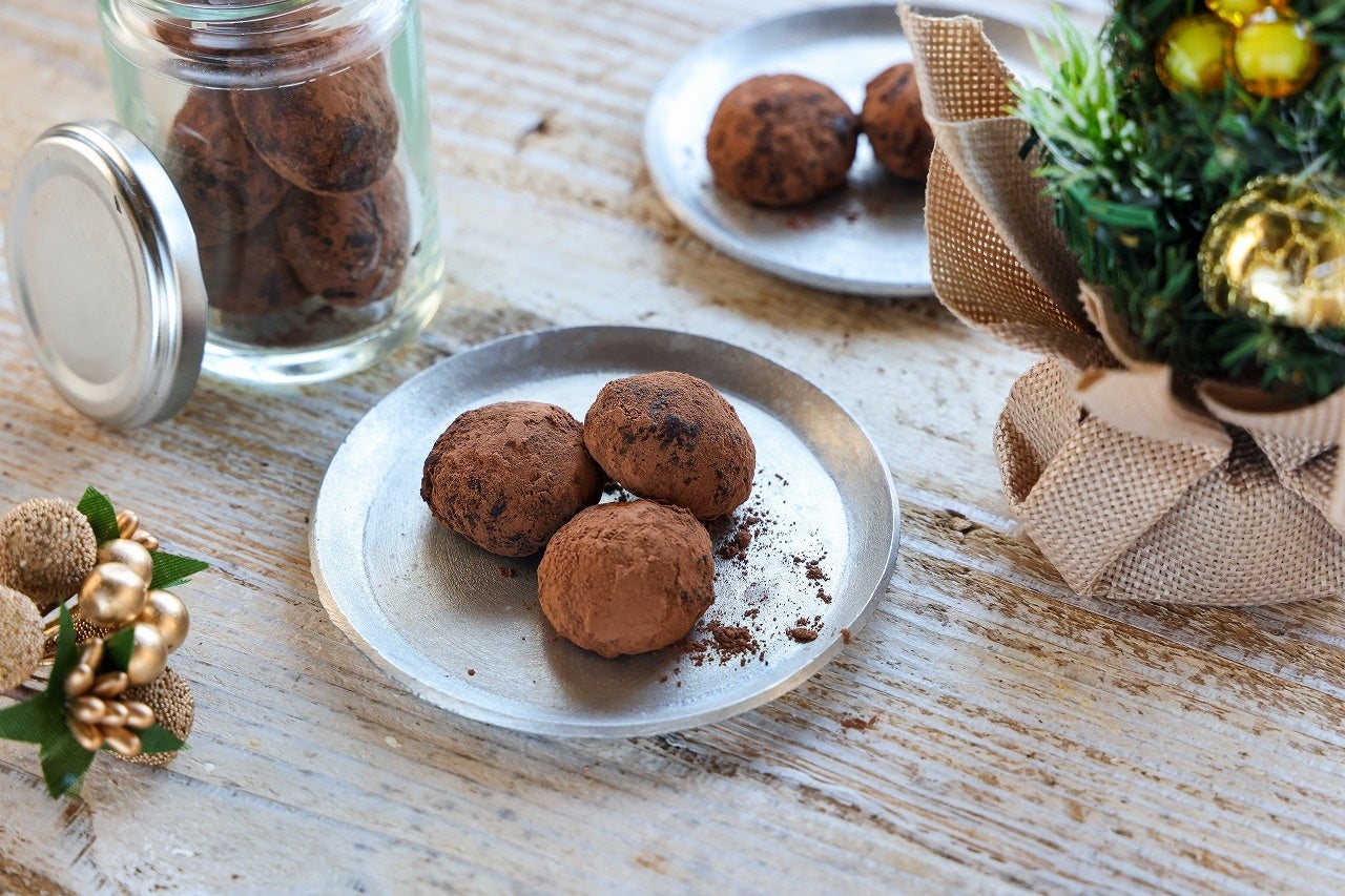 濃厚ココアのスノーボールクッキー