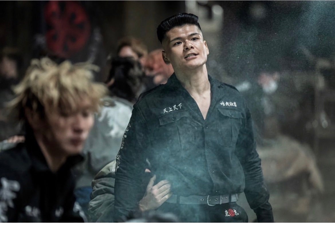 濱田忠臣役（長田拓郎） FADE&LINE 高井戸 ヘアスタイリスト（青島大記）