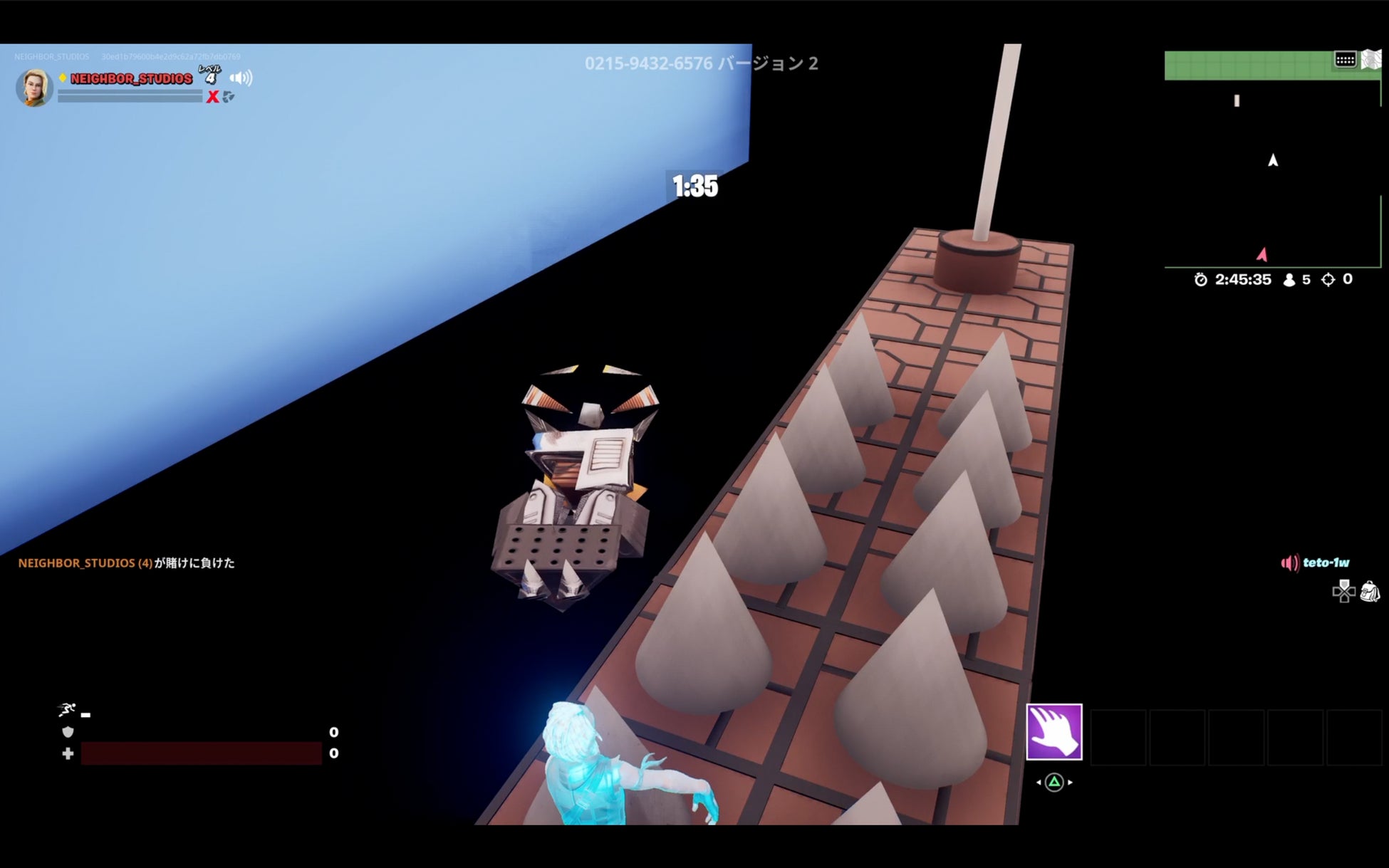 床からでてくる針に触れても死んでしまうぞ