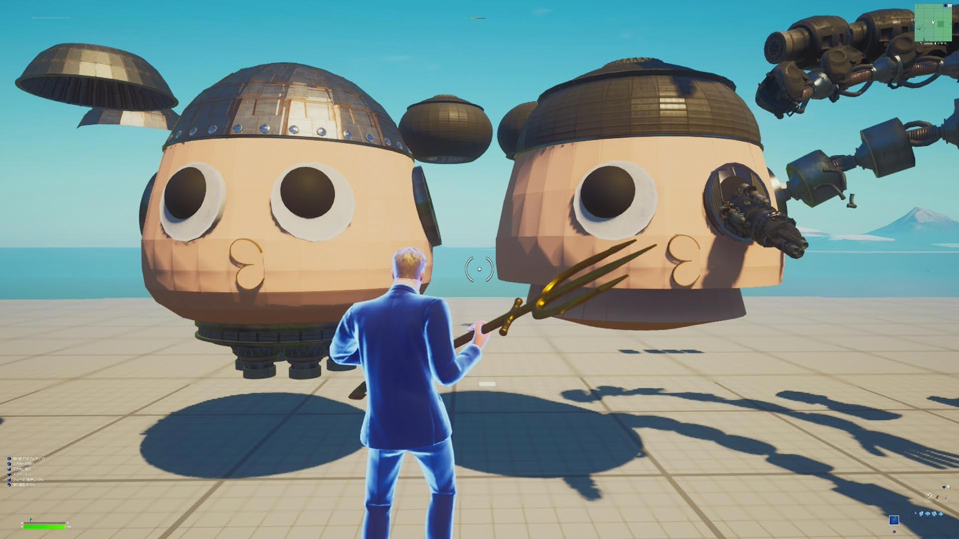 開発画面。デザインを3Dオブジェクトとして制作している様子