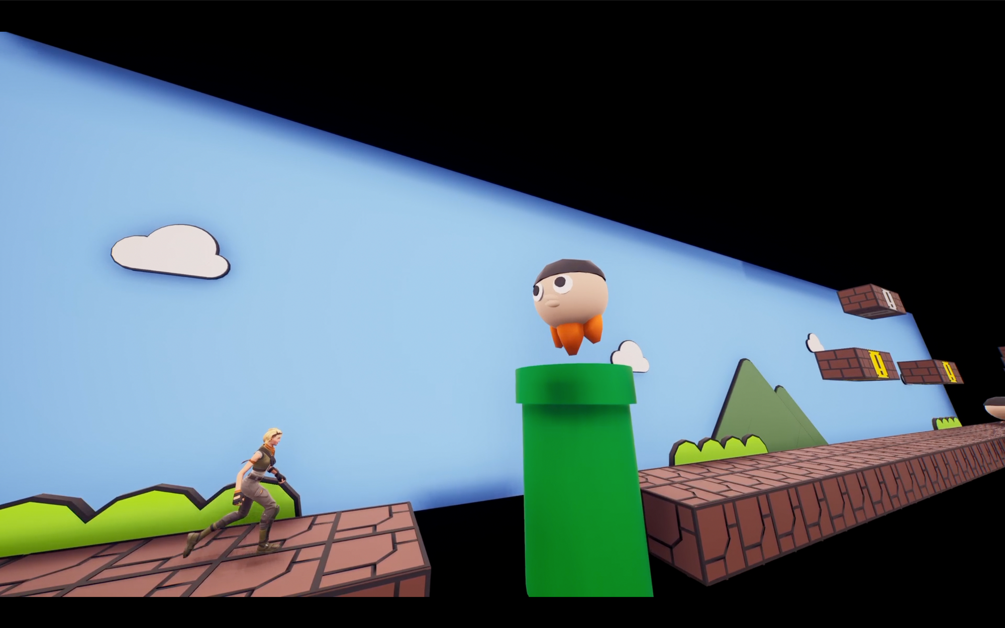 フォートナイト初心者でも気軽に遊べるアクションゲームです