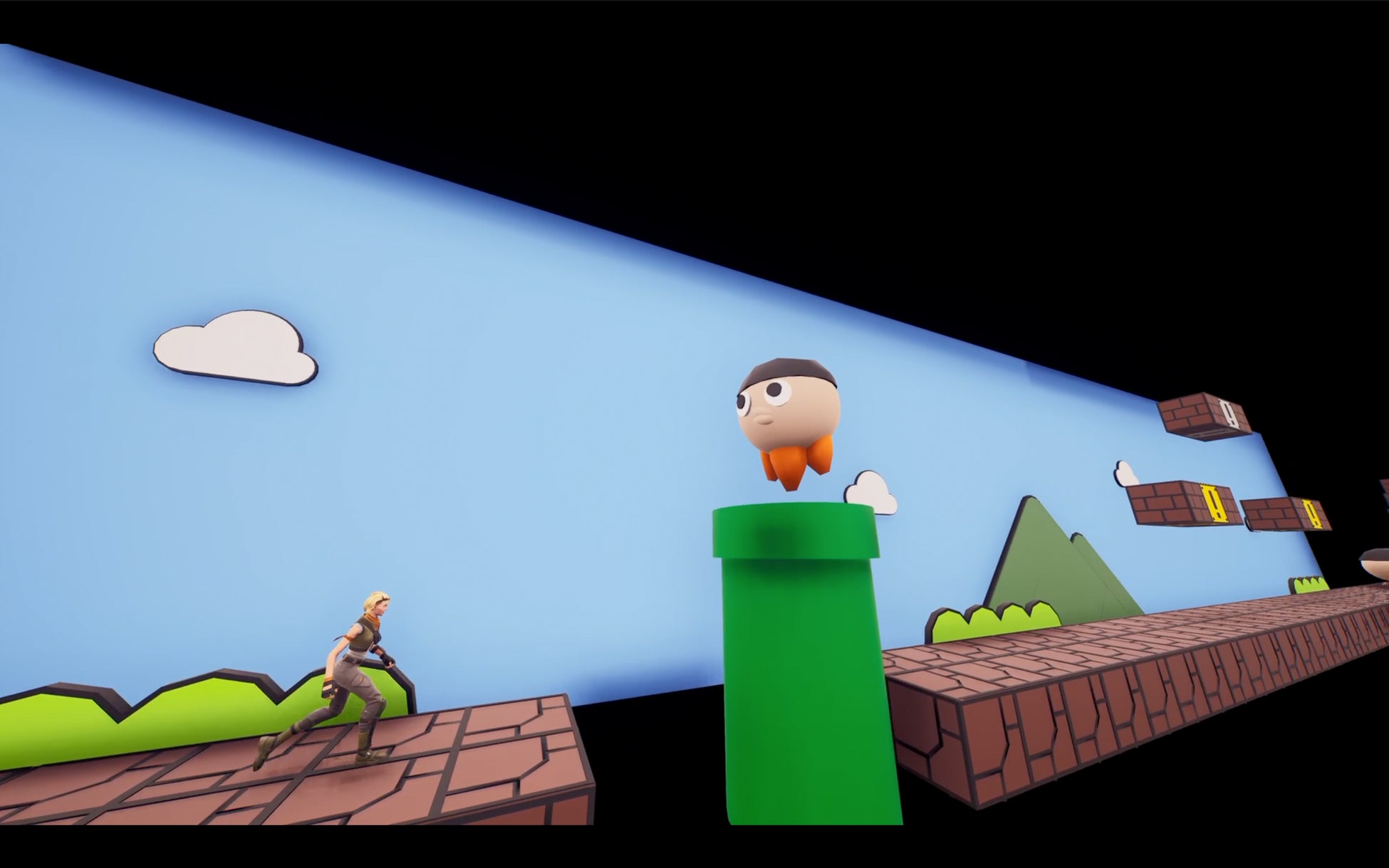 フォートナイト初心者でも気軽に遊べるアクションゲームです