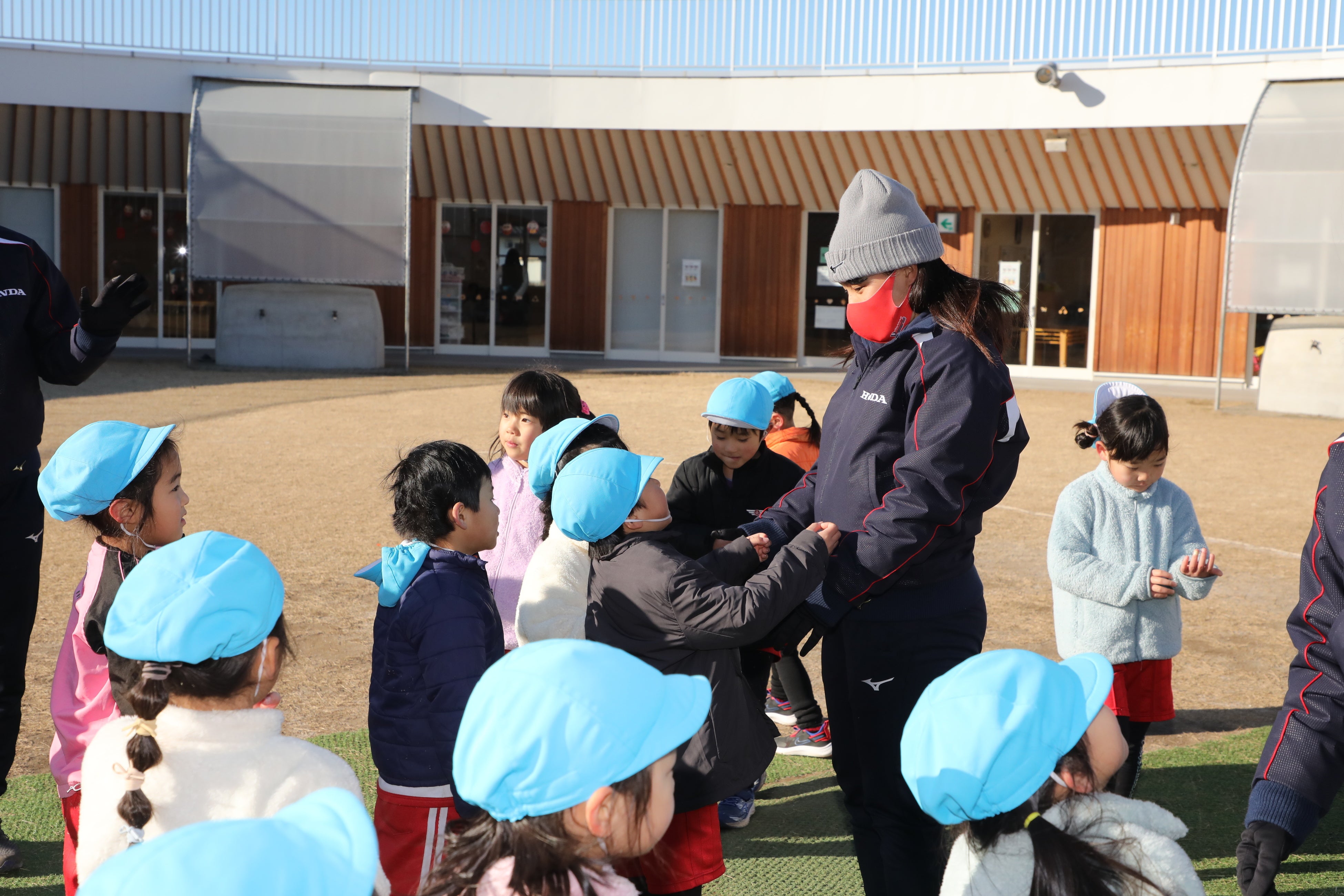 プロ選手との交流で一流のすごさを身近に感じたこどもたち