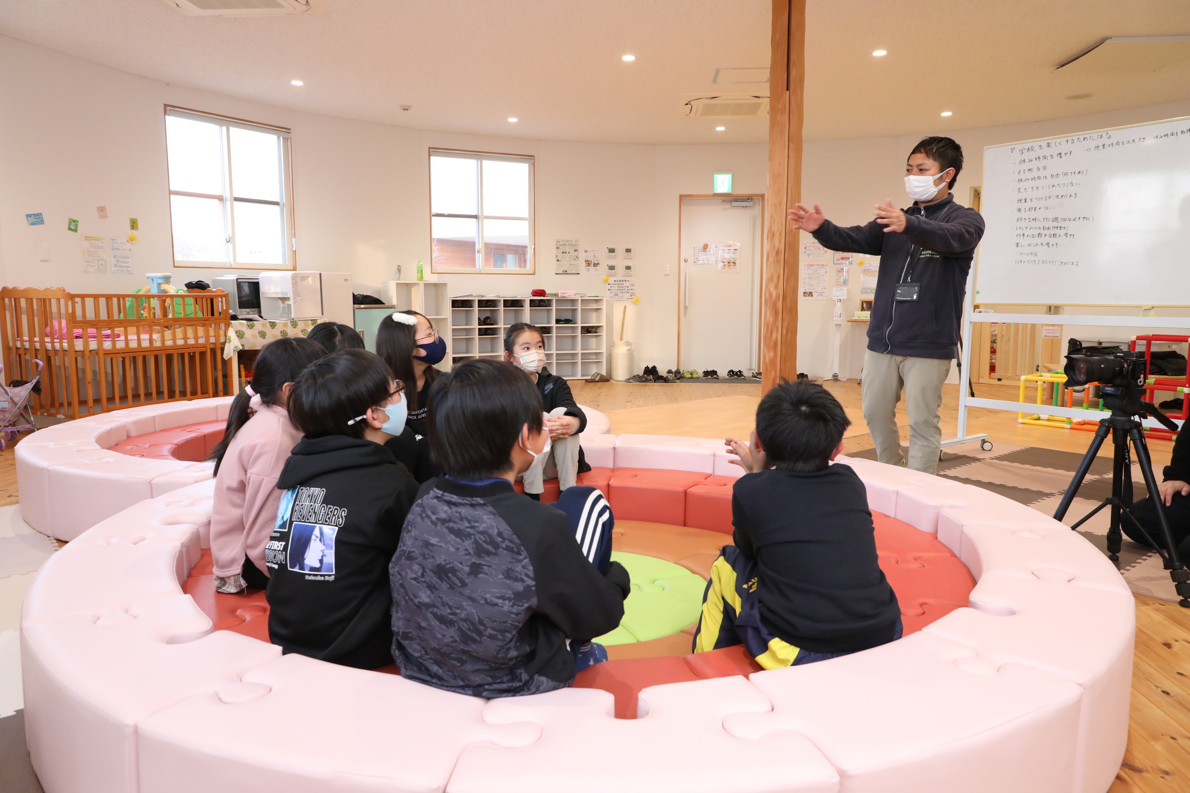 コミュケーション能力の大切さをこどもたちに伝えました