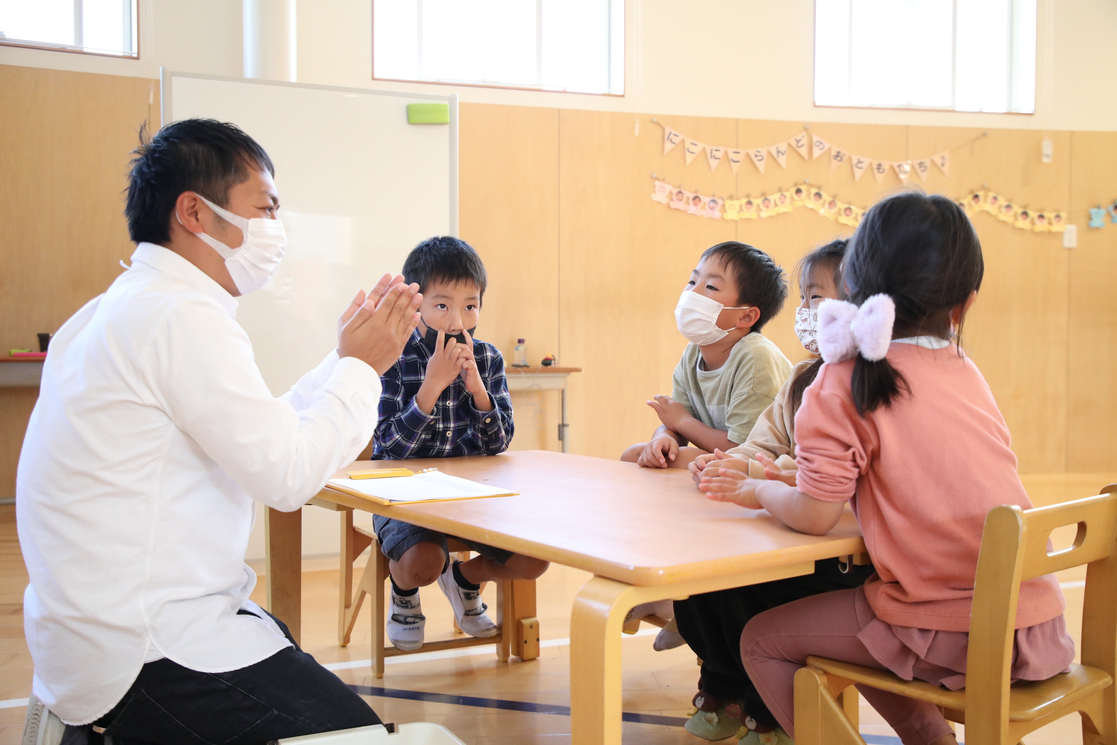 非認知能力を育む為に、ディスカッションやグループワークも取り入れました