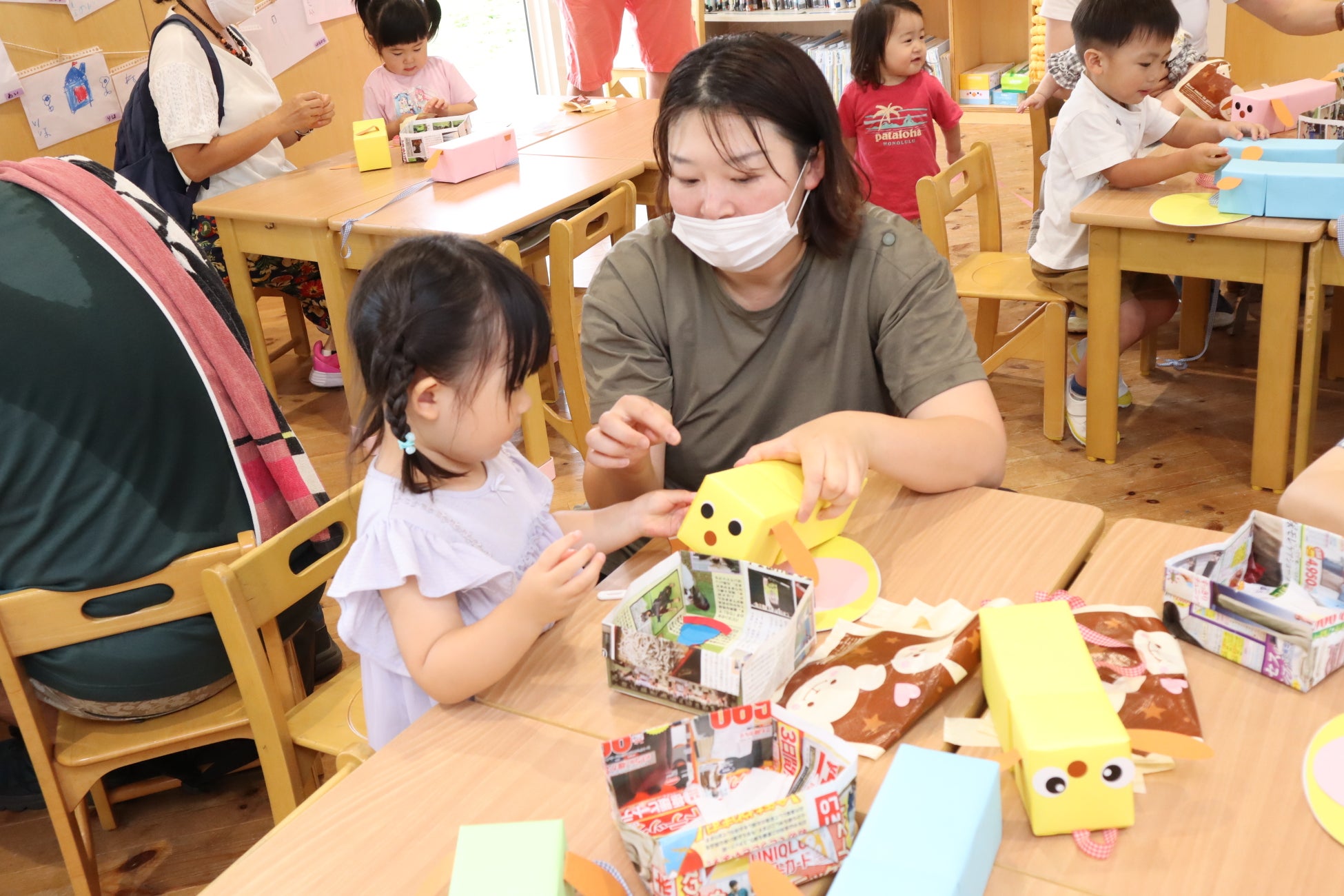 親子で楽しめるブースもたくさん出店します