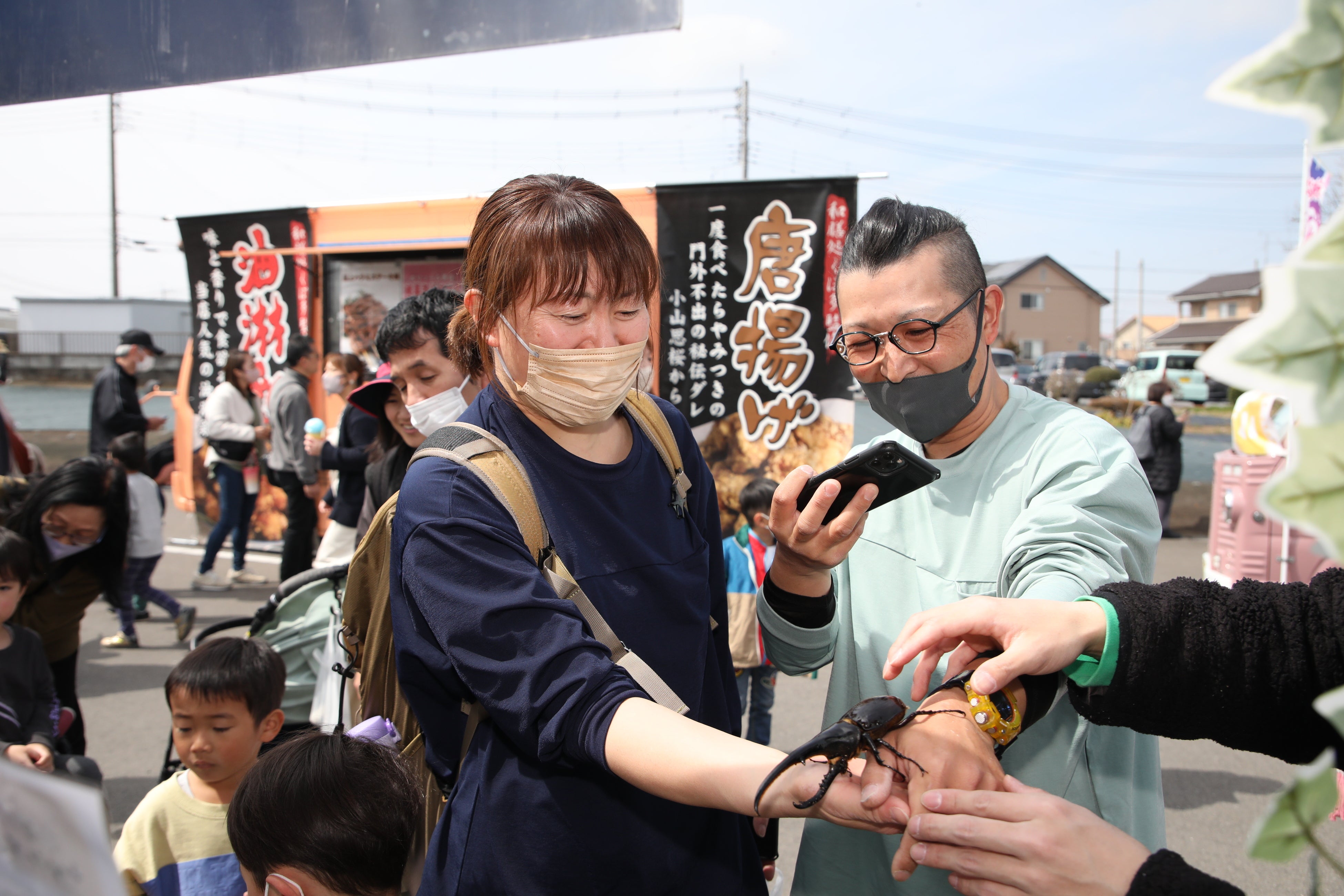 こどもたちだけでなく大人も含めてみんなで楽しみました