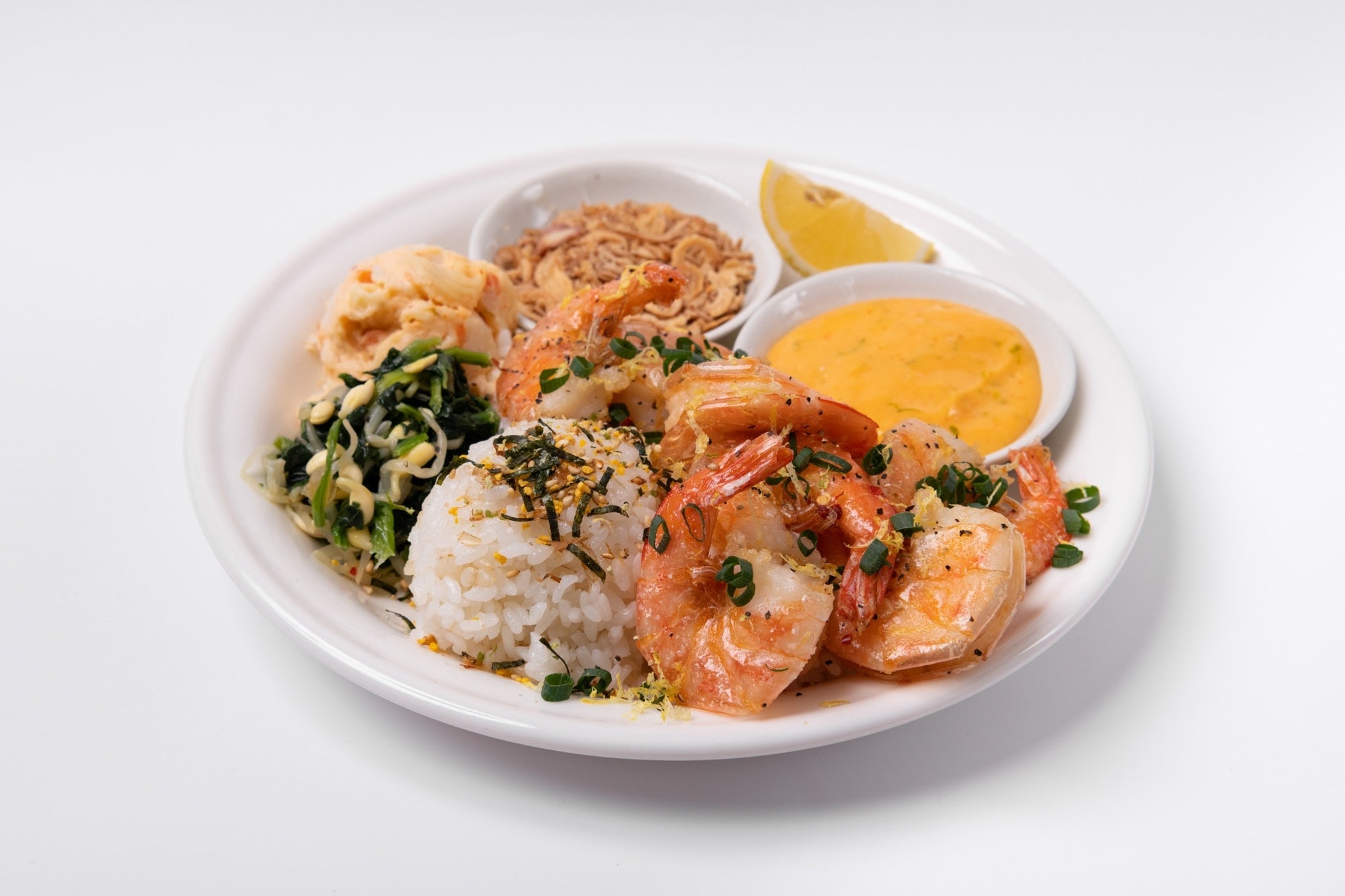 サプライズテイストガーリックシュリンプ(ライムチリマヨネーズ))