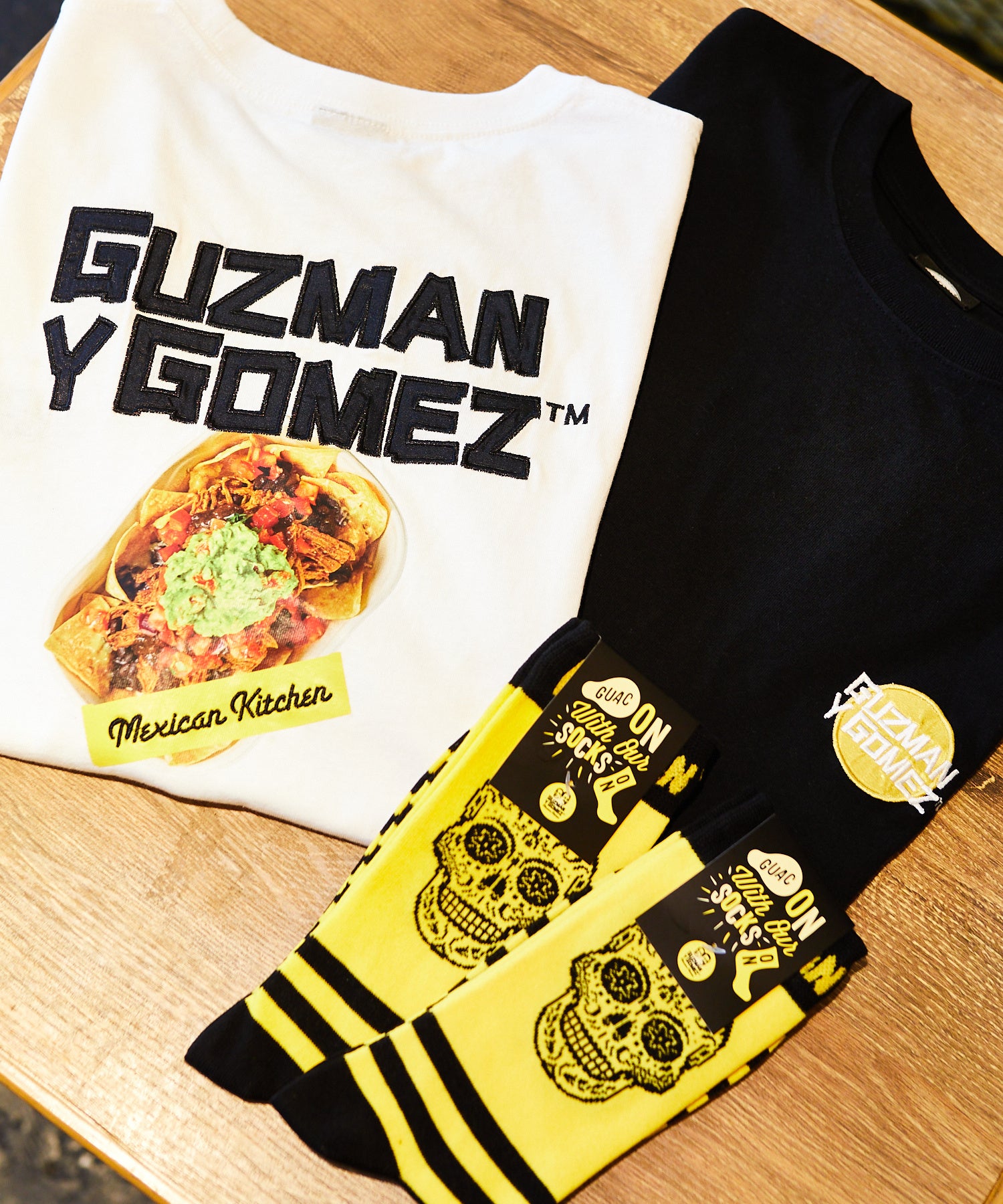 Tシャツ、ノベルティ靴下