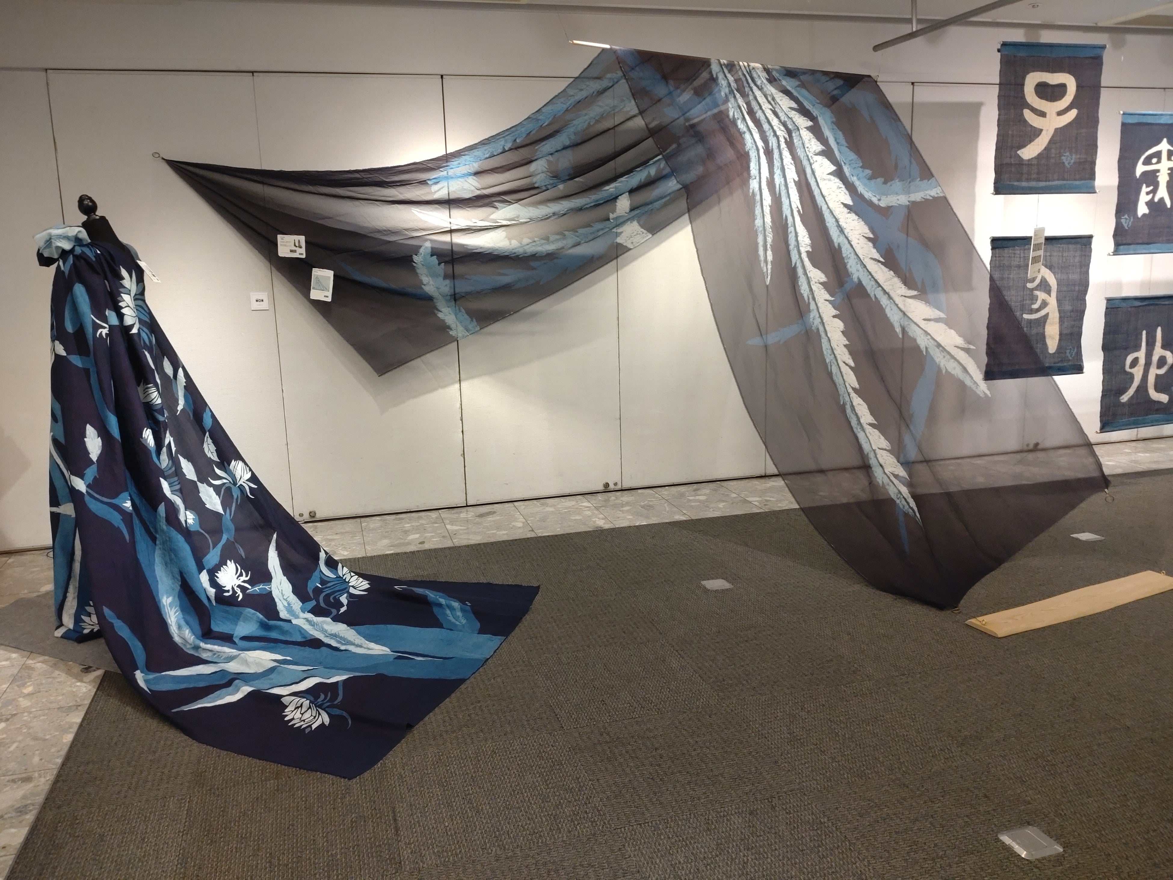 銀座かねまつホールで開催された東京展