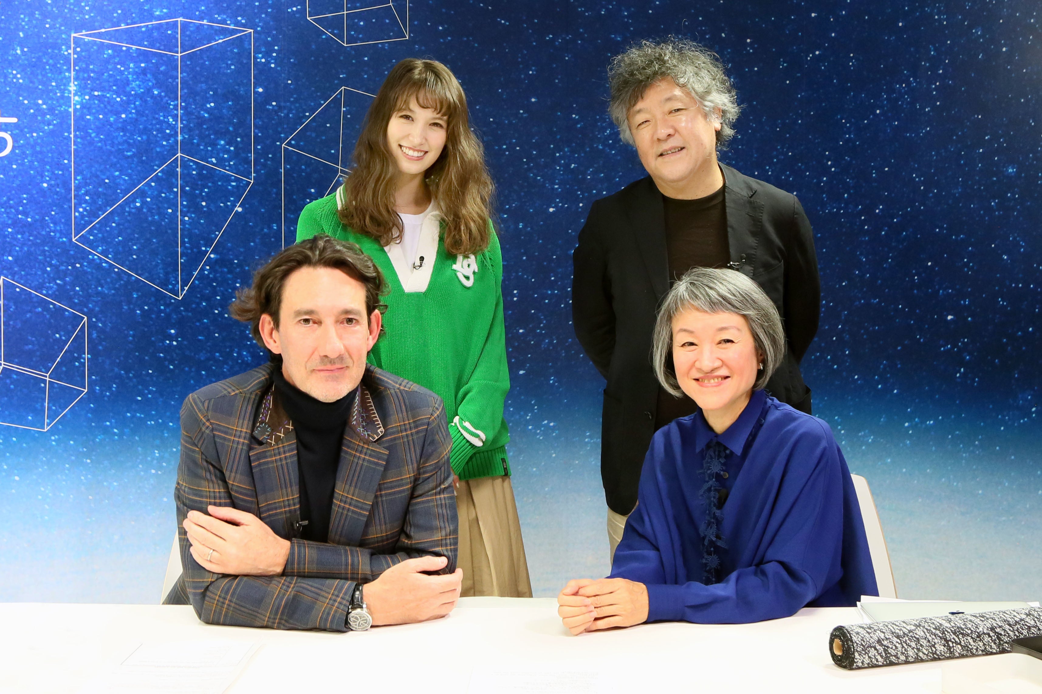 左；グエナエル ・ニコラ　右：須藤玲子