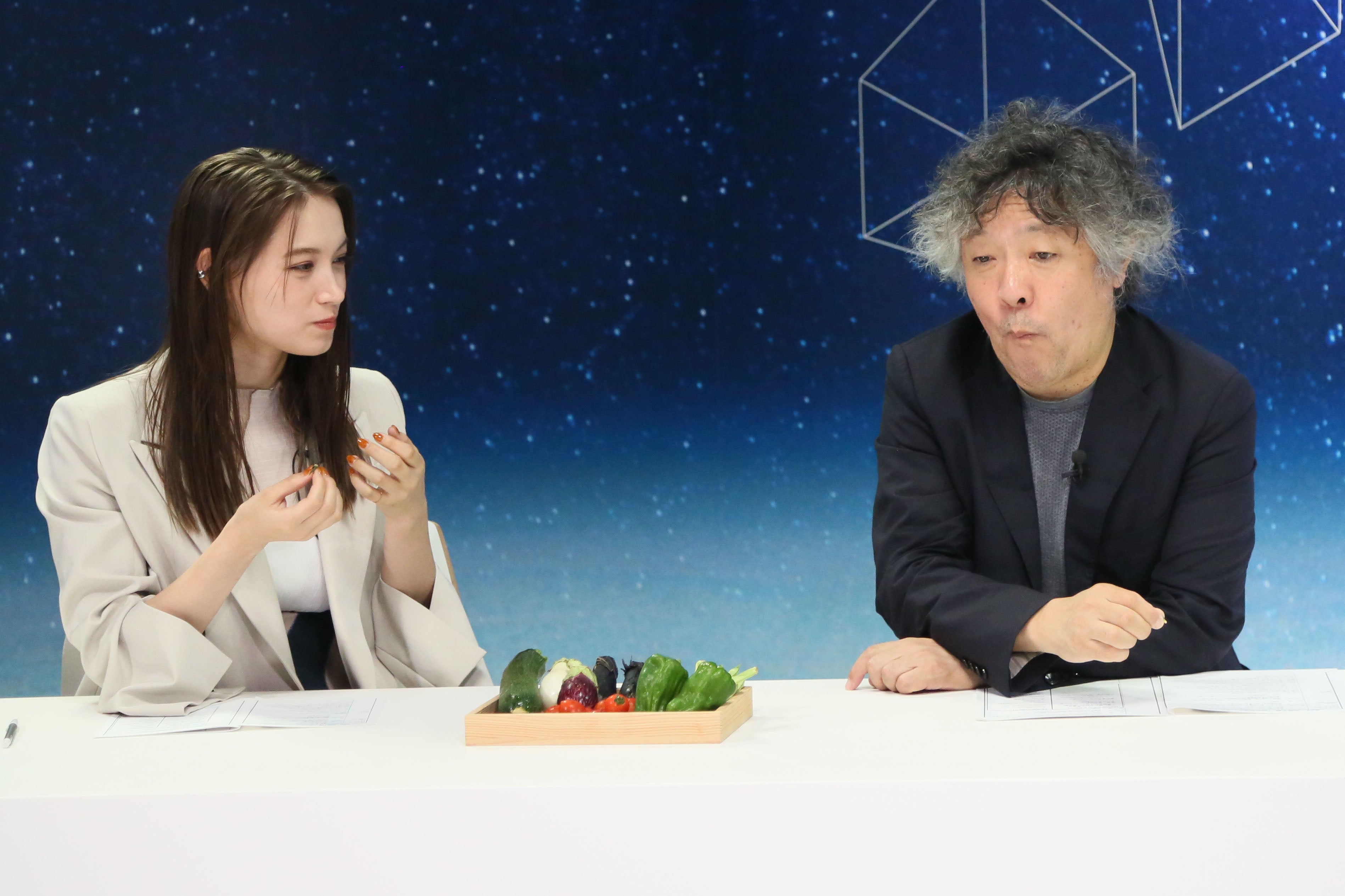 武藤千春の野菜の瑞々しさにびっくり