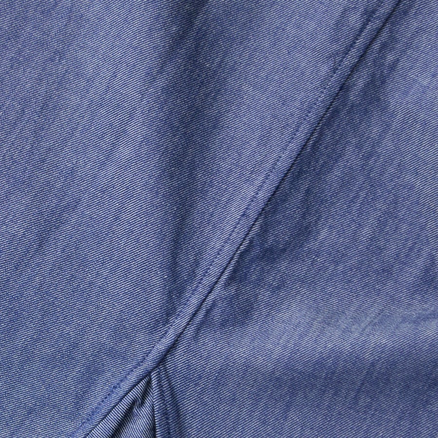 児島Denim ドレスシャツ ネイビー Mサイズ 新品未使用 児島Denim ドレスシャツ/ホリゾンタルカラー/ネイビー