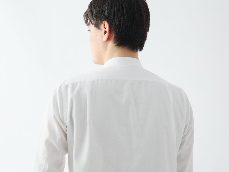 メンズ新作「児島Denim ツイルバンドカラーシャツ」登場 | ライフ