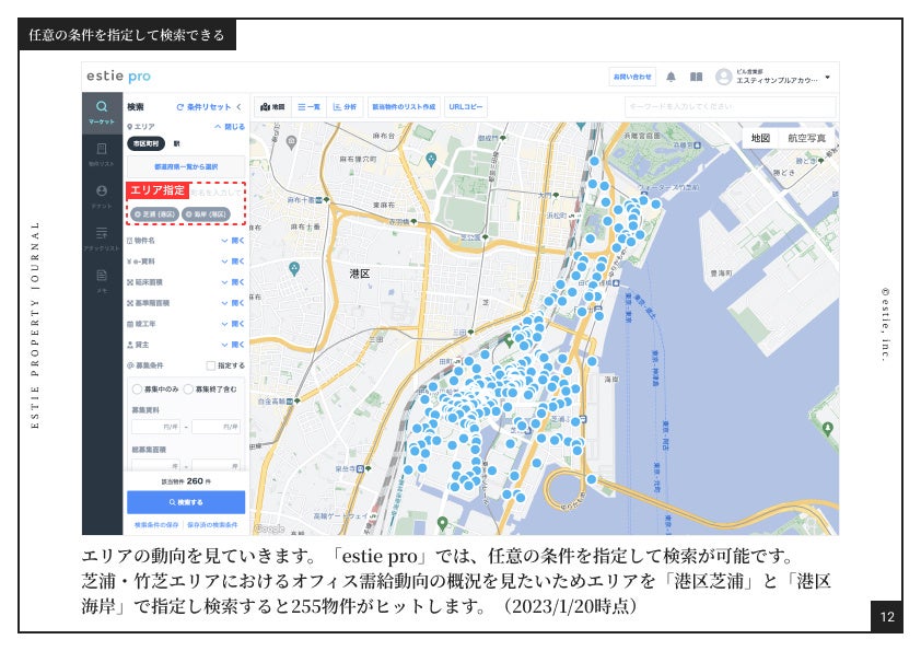 「ESTIE PROPERTY JOURNAL」2023年1月号（イメージ）