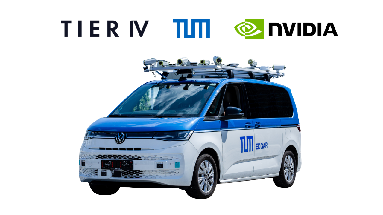 ティアフォーとミュンヘン工科大学、「NVIDIA Hyperion」と「Autoware」を活用した自動運転レベル4の実現を加速