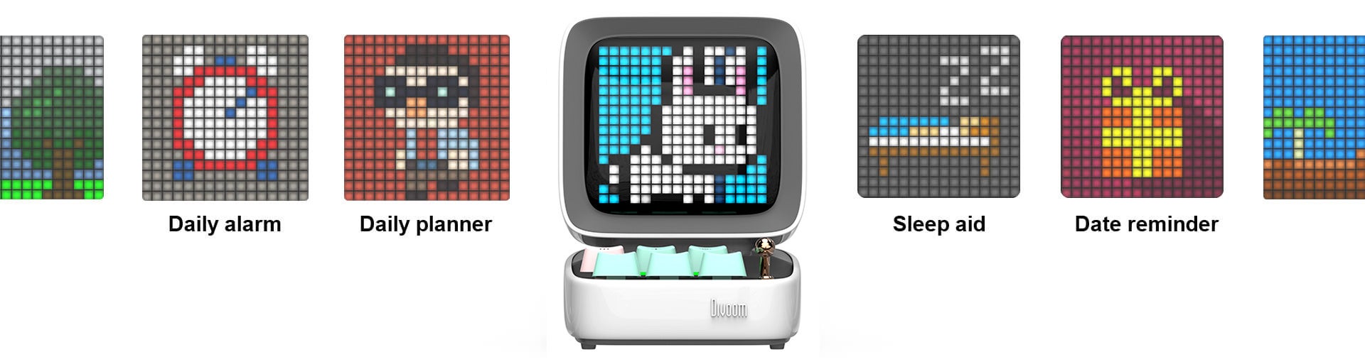 Divoom Ditoo-Pro ピクセルアート スピーカー 白 Divoom Ditoo-Pro」レビュー
