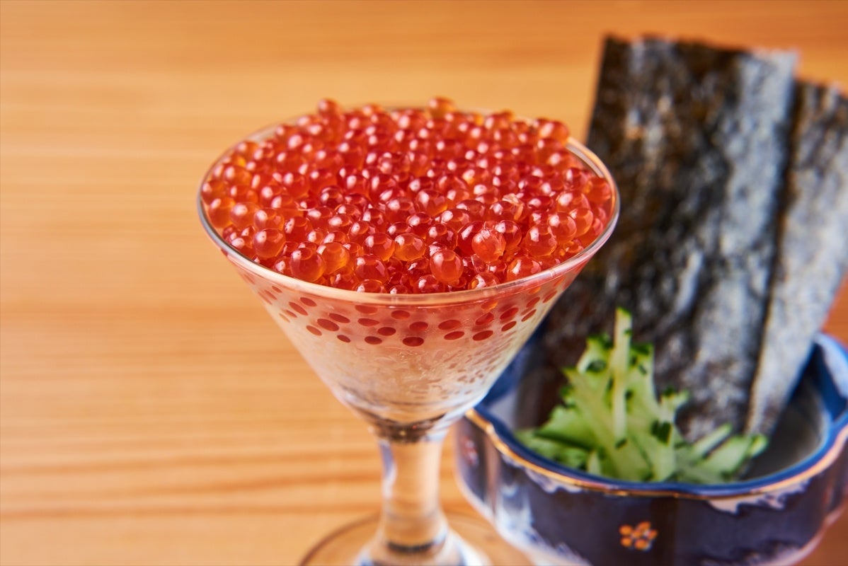 いくらを独り占め！「いくらカクテル」