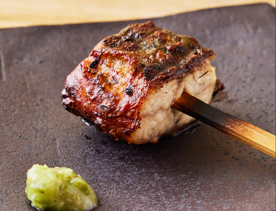 名物！蒲の穂焼き