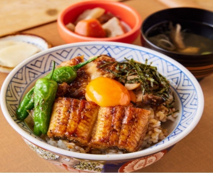 鰻と鶏を同時に楽しめる20食限定『うっとり丼』1,400円