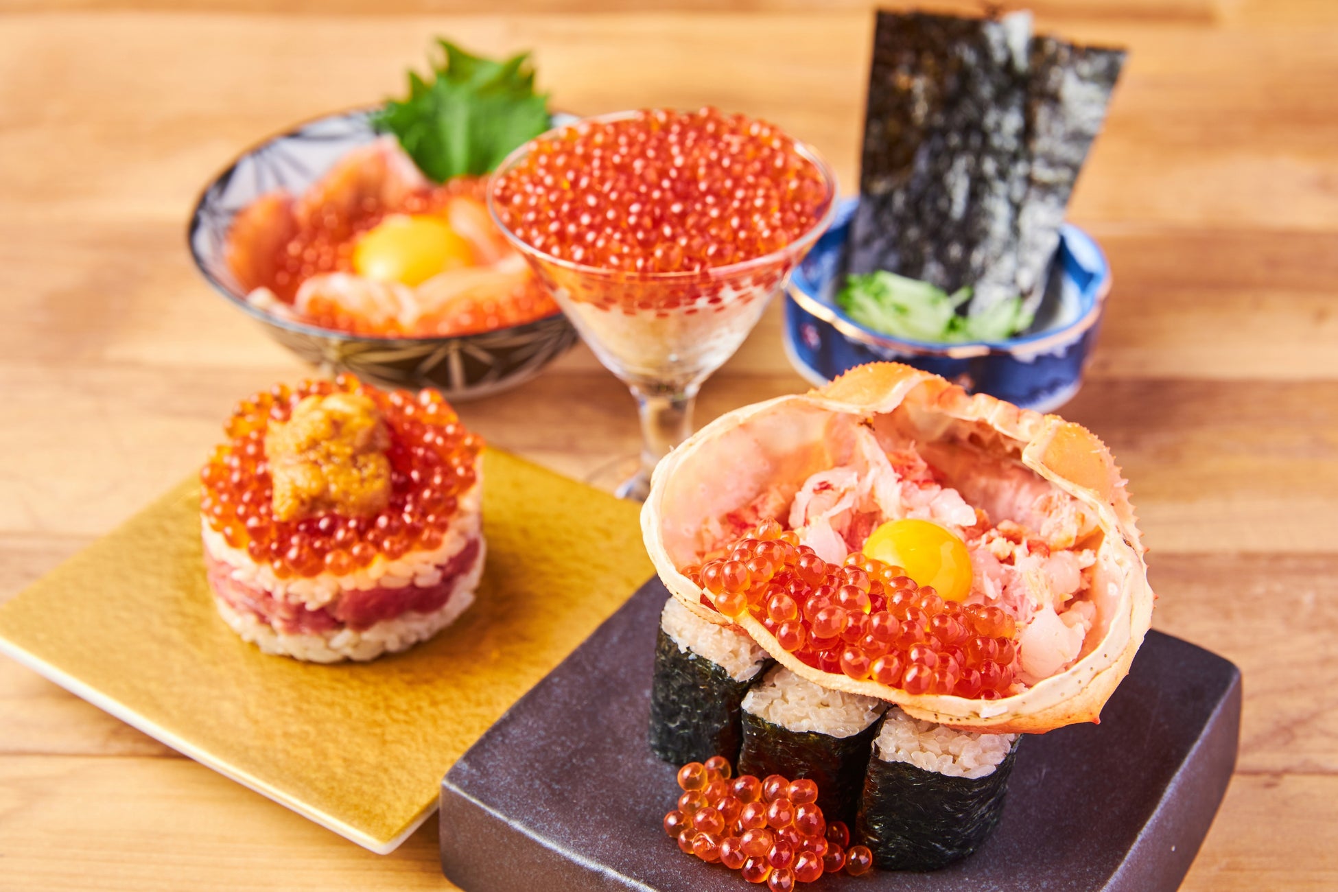 「名物!エビカニ合戦」含む特選メニュー