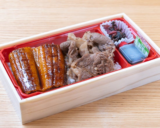 鰻と和牛の豪華盛り テイクアウト用『うな牛』2,900円